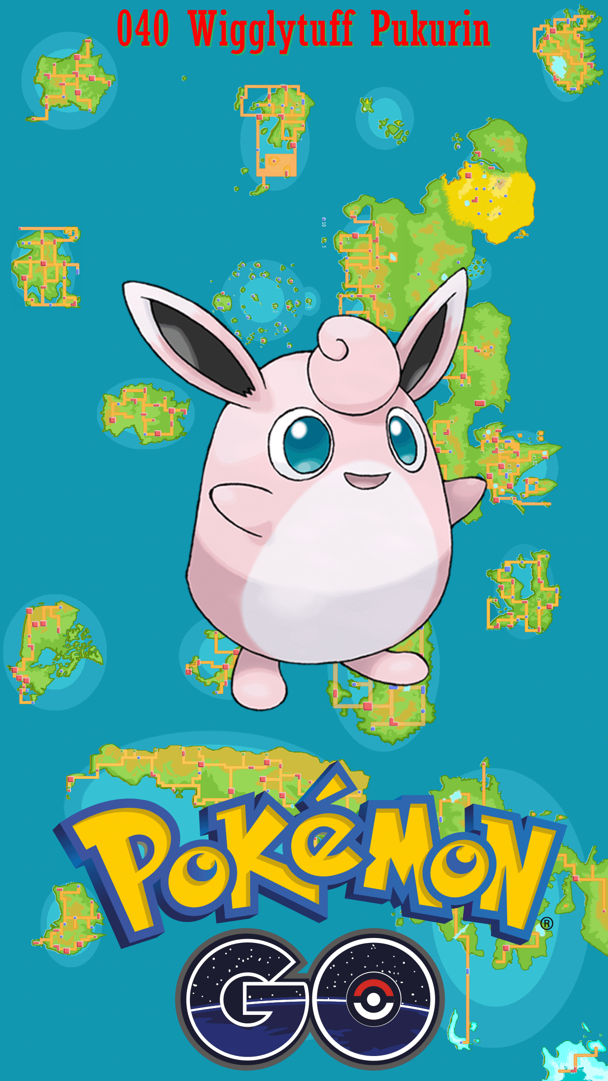 040 Street Map Wigglytuff Pukurin