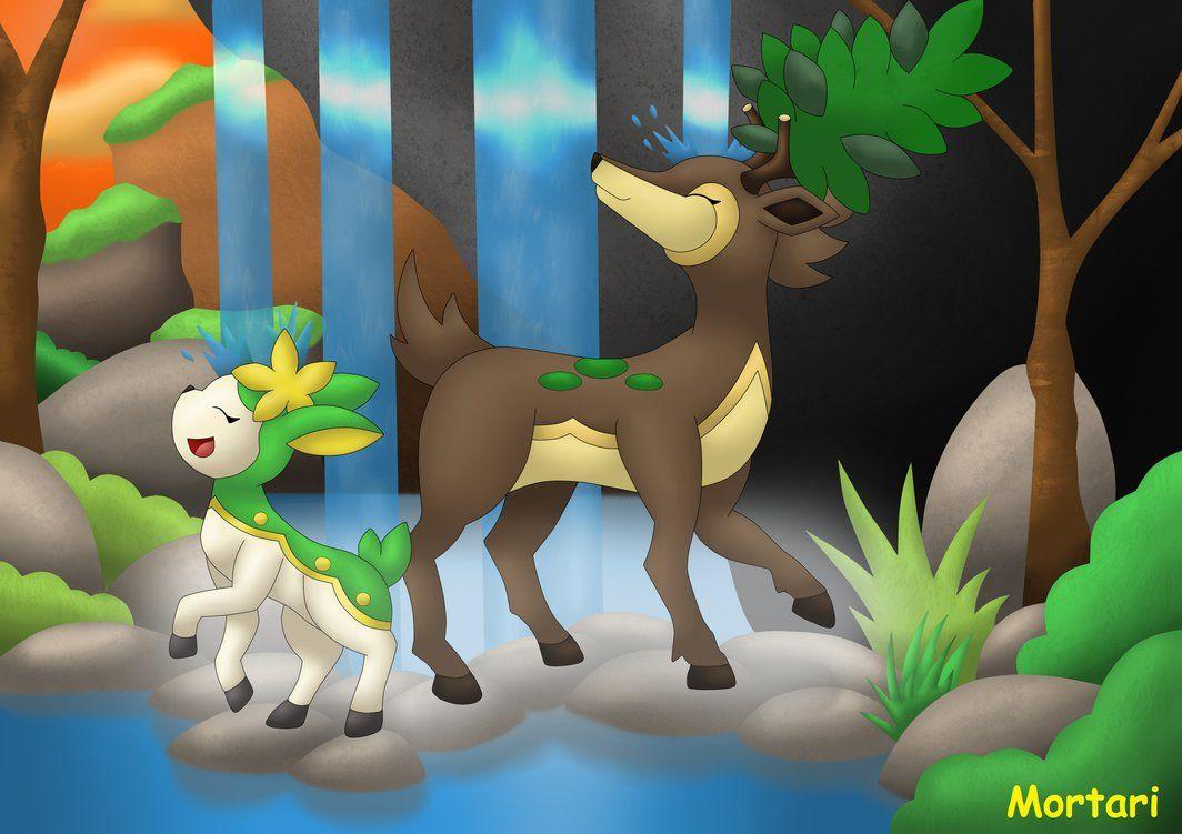 Sawsbuck and Deerling