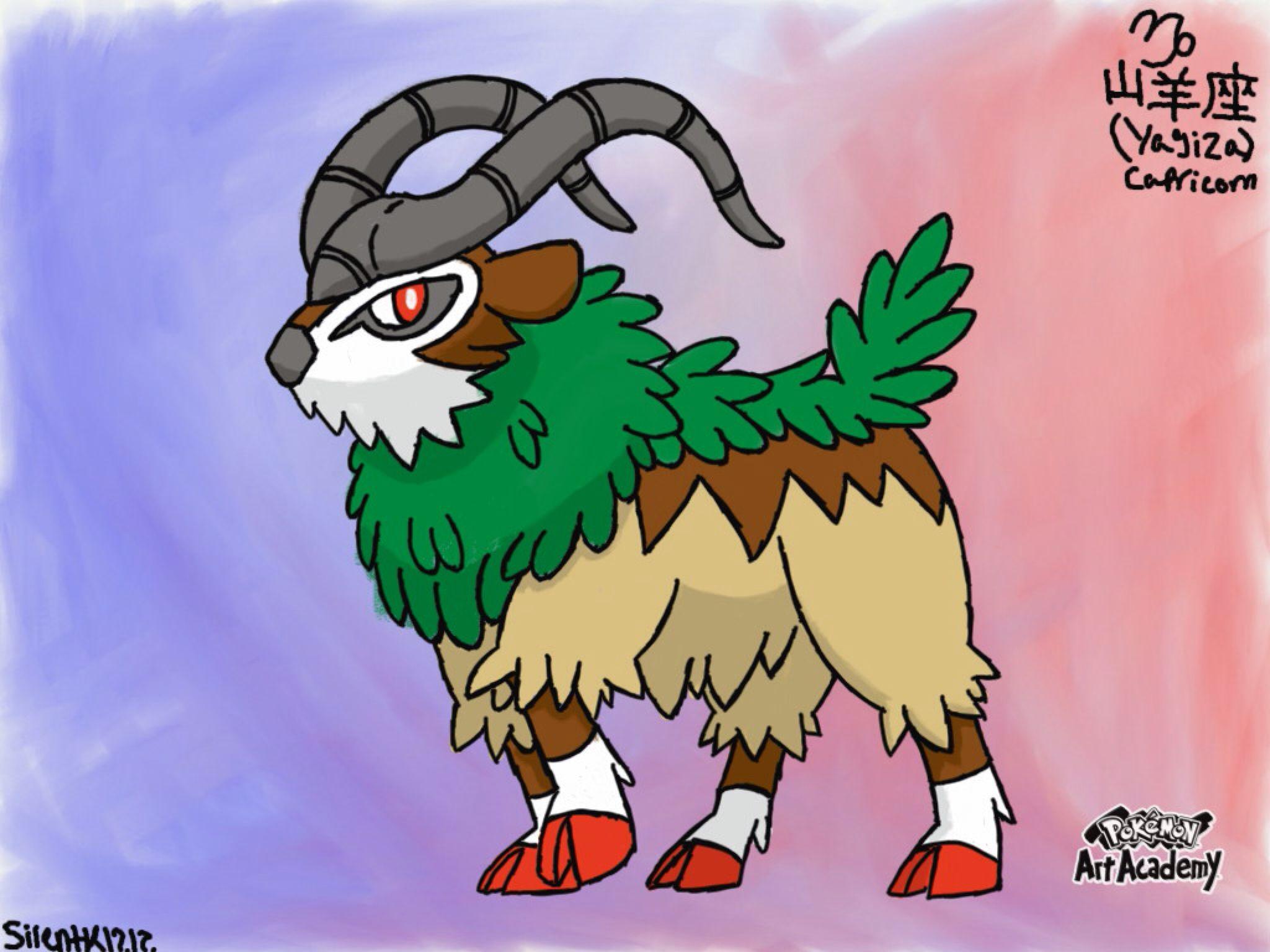 Capricorn the Gogoat by SilentK1212 on @DeviantArt