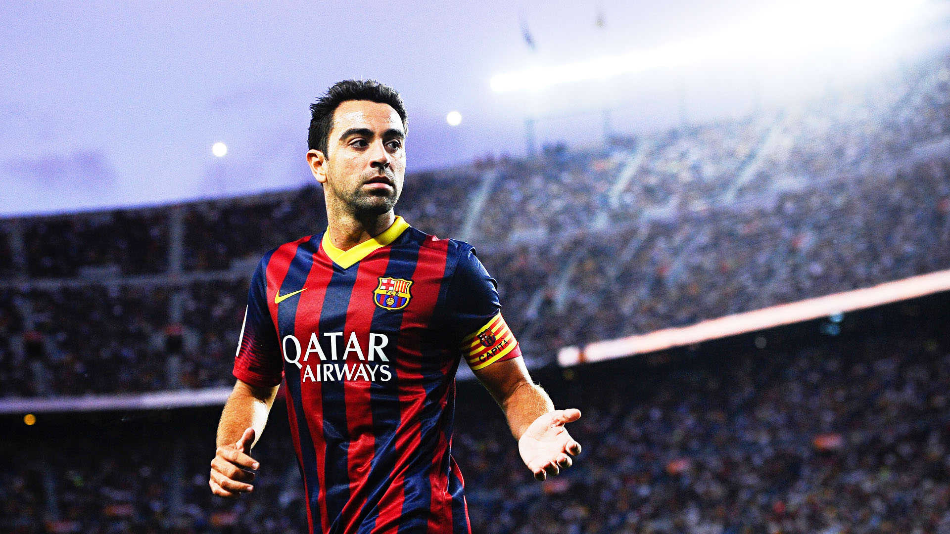 Xavi Hernandez Barcelona HD Wallpapers