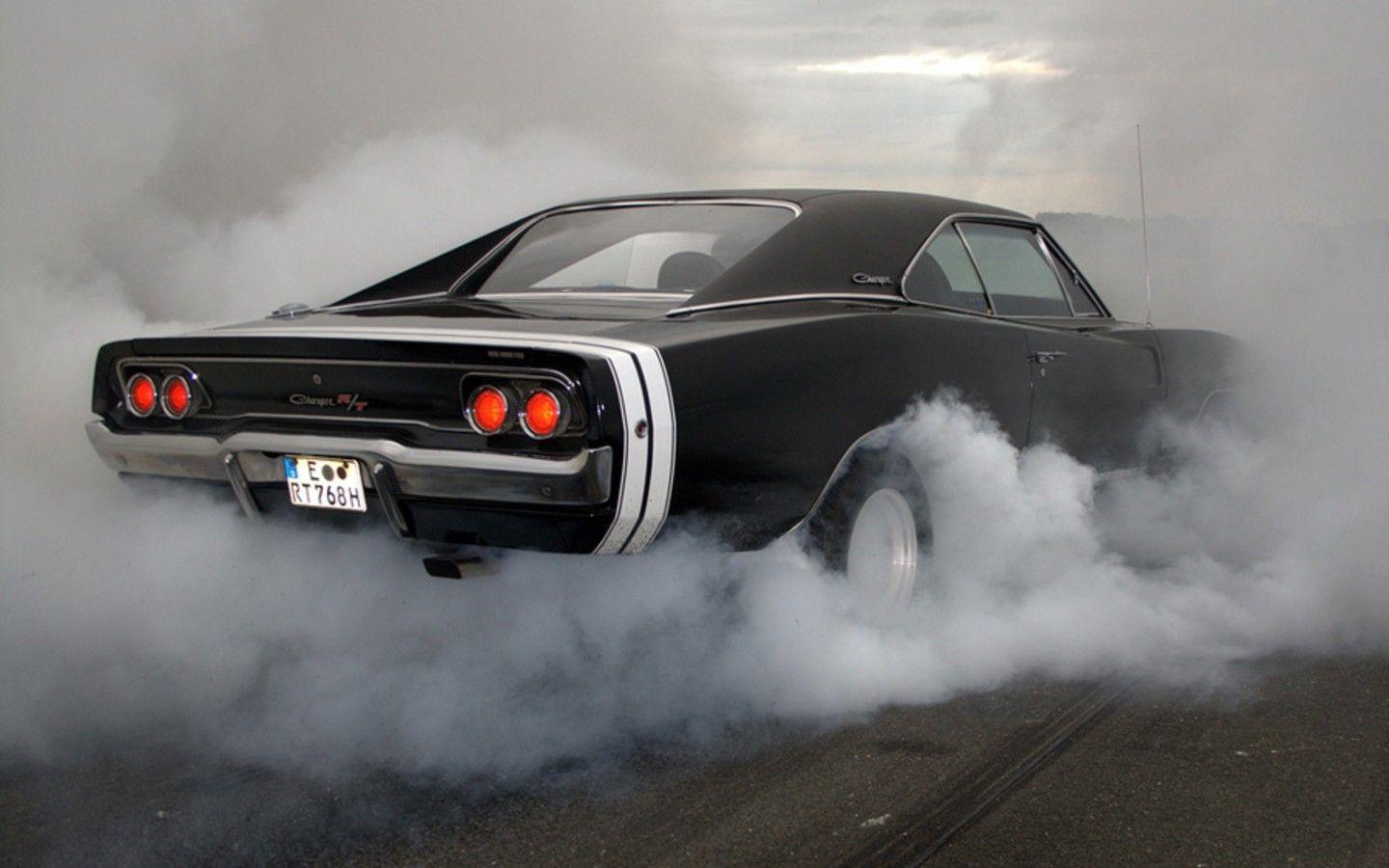 cars, muscle cars, Dodge, vehicles, 1968, burnout, Dodge Charger