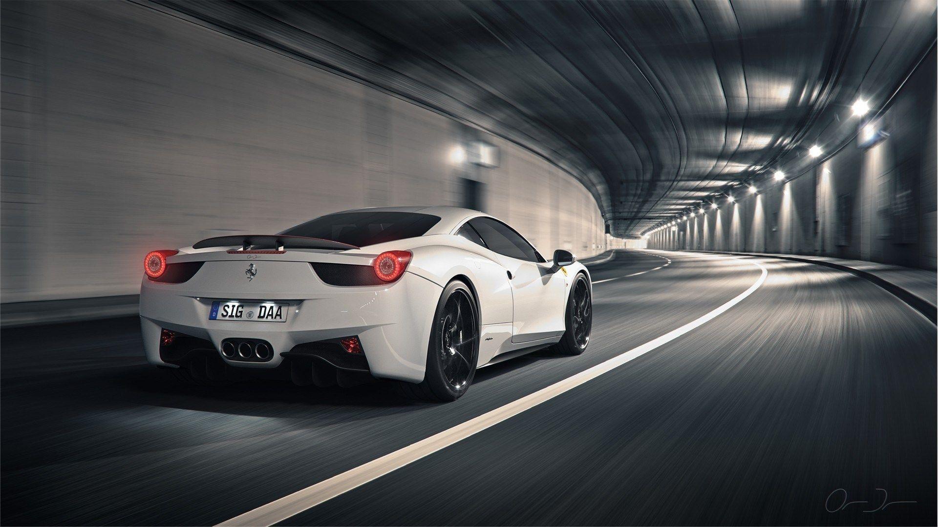 Italia White Cars Ferrari Wallpapers Wallpapers