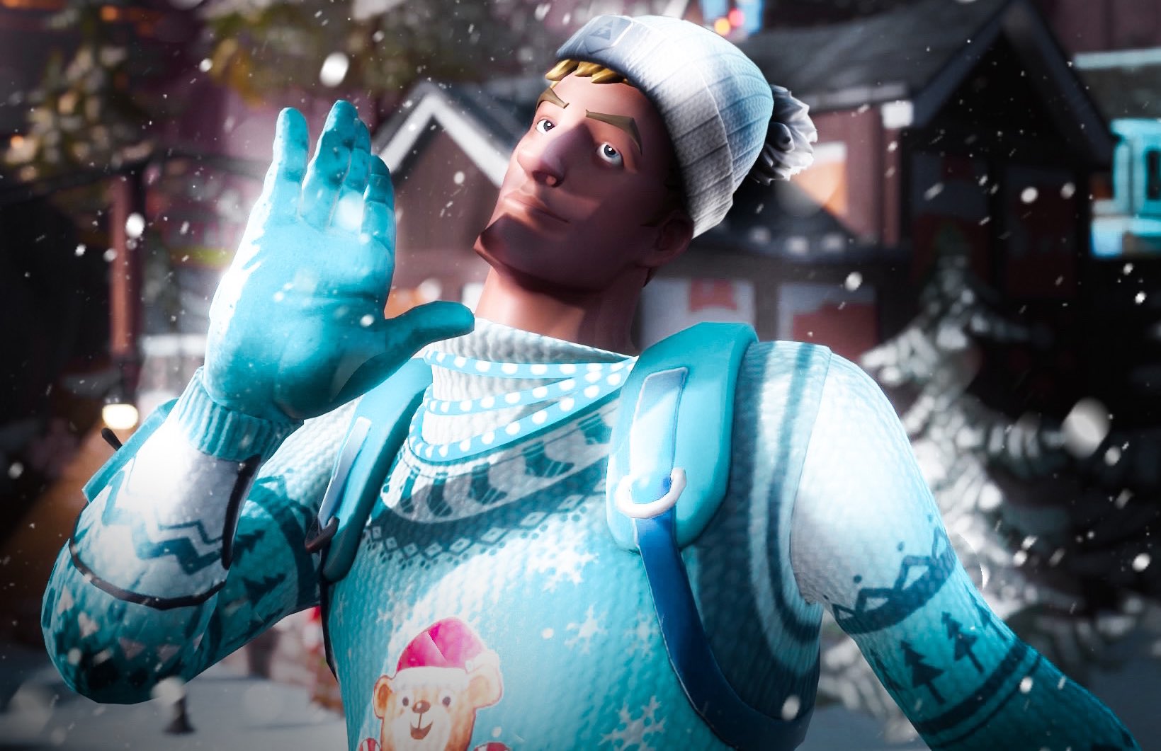 Cozy Knit Jonesy Fortnite wallpapers