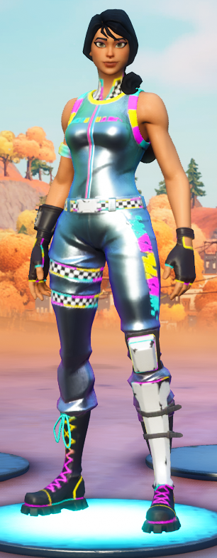 Rainbow Racer Fortnite wallpapers