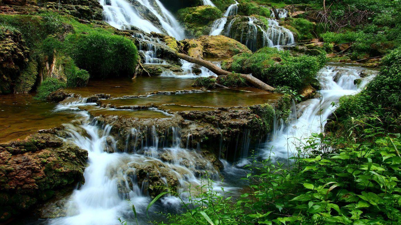 Waterfall: Falls Angola Forest Nature Waterfall Fun Kalandula