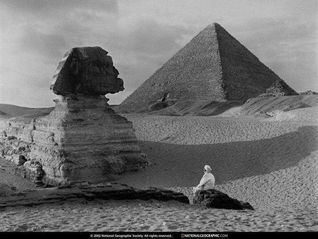 Giza, Egypt, Great Sphinx, 1918, Photo of the Day, Picture