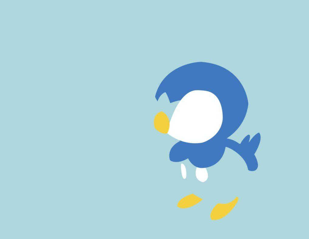 Minimalist Piplup by bananafillet