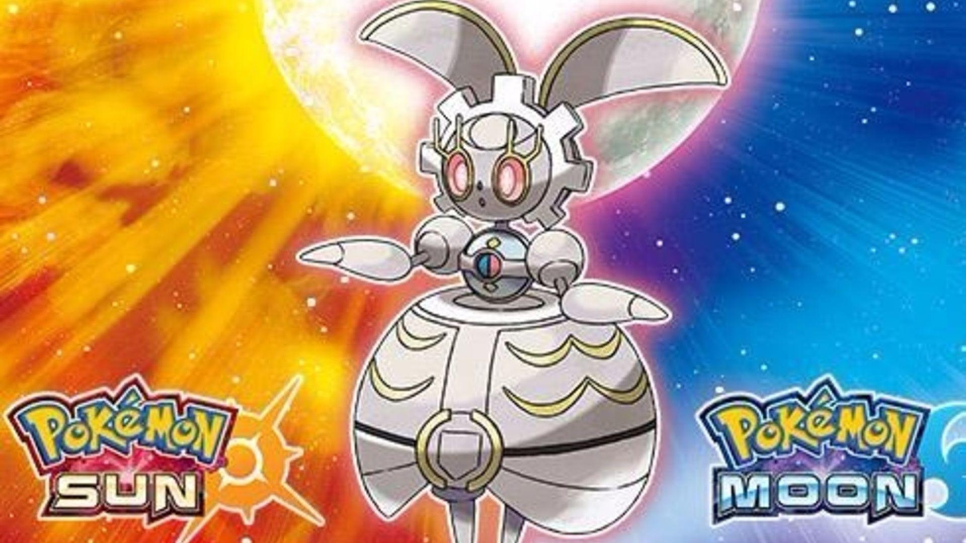 Pokémon Sun and Moon Magearna QR Code