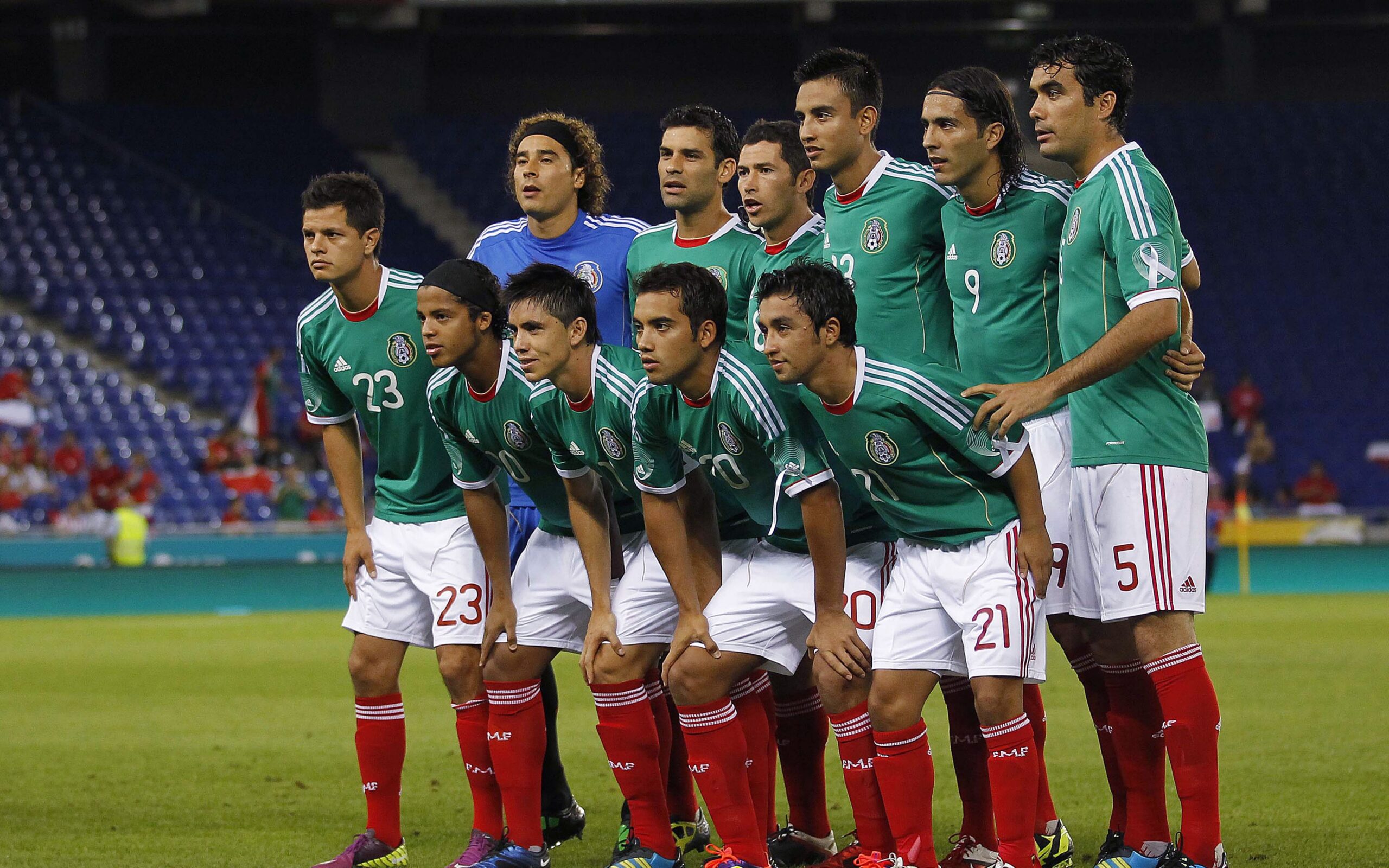 Download Wallpapers Mexico vs chile, Football, 2015