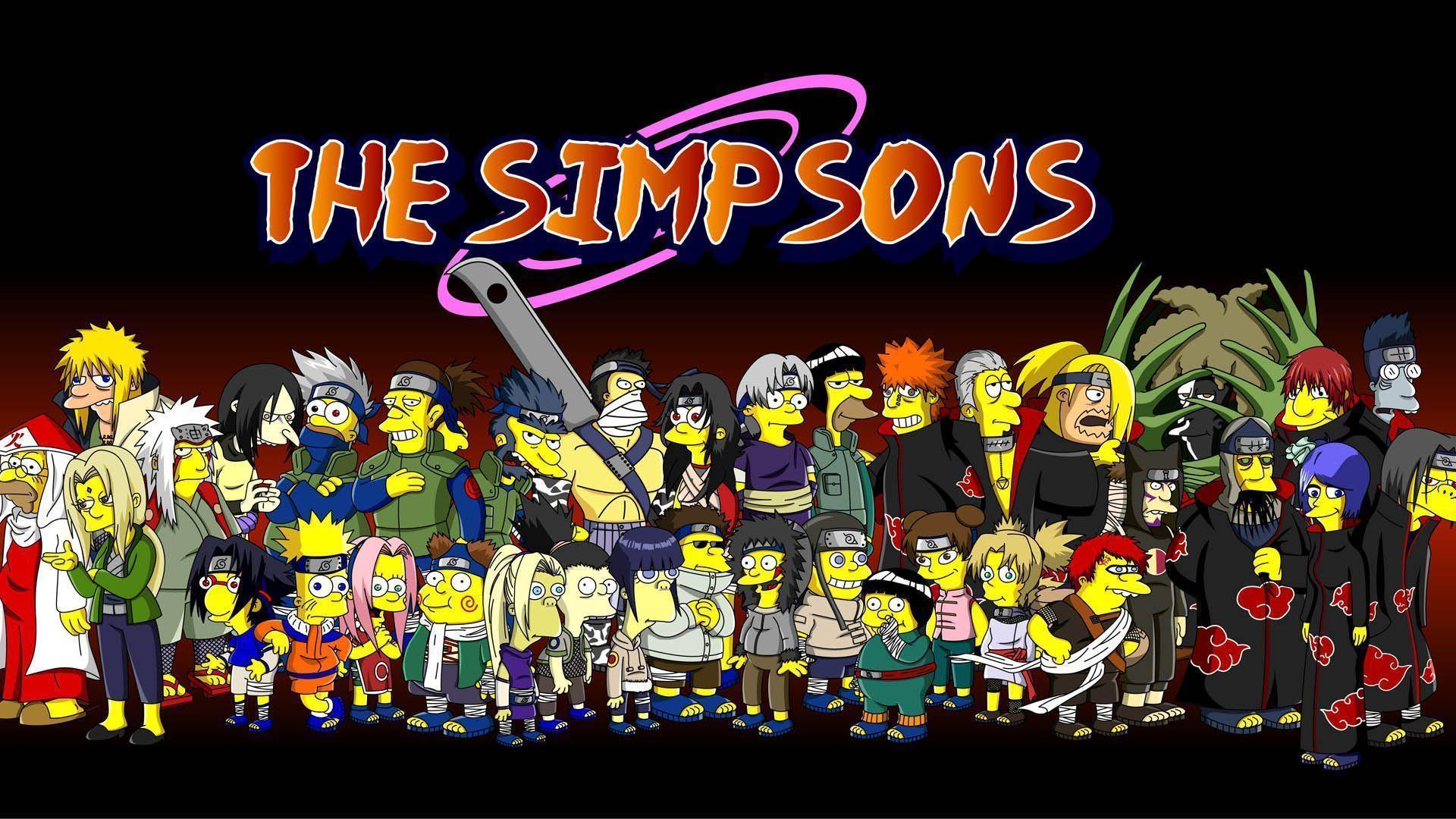 Download Naruto The Simpsons Wallpapers