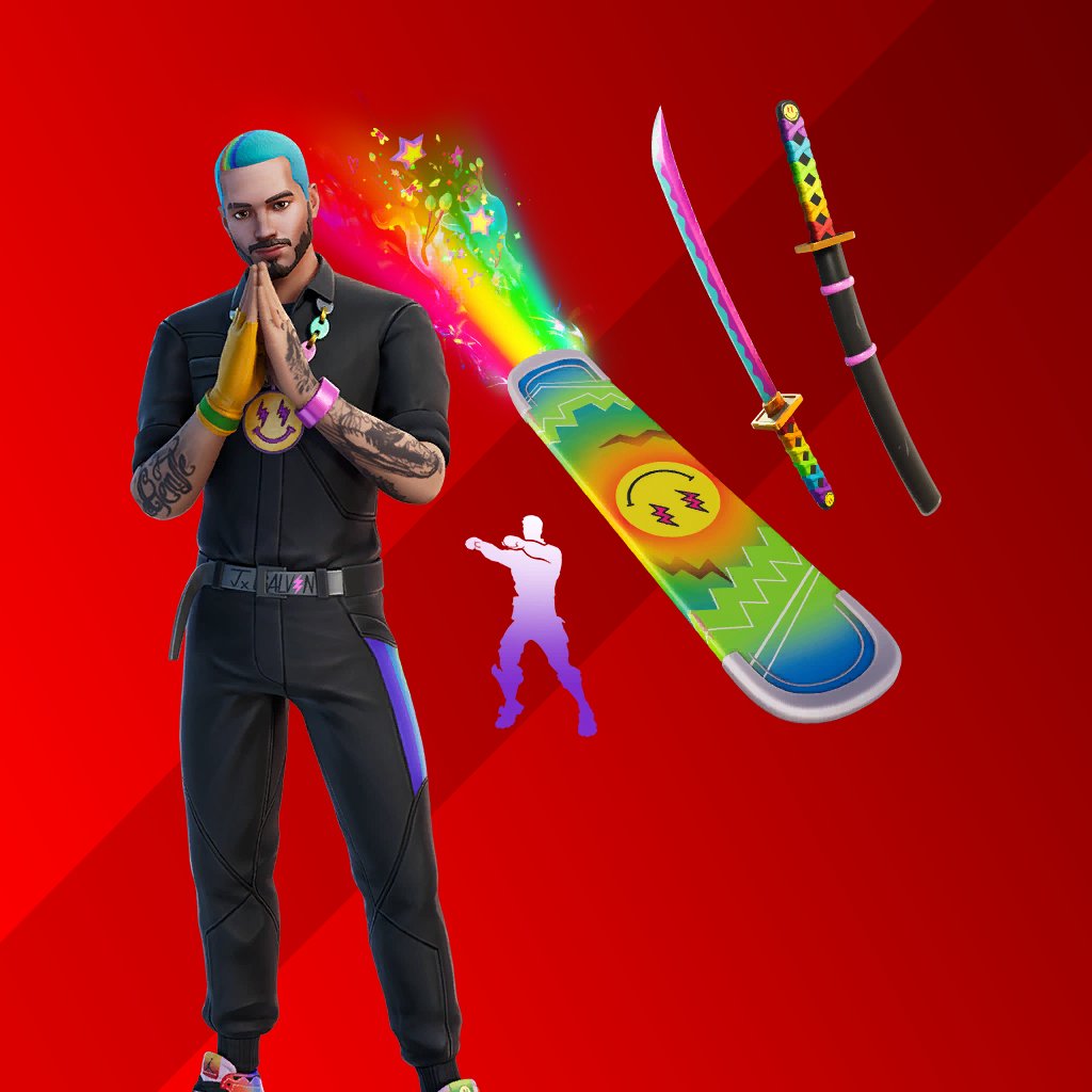 J Balvin Fortnite wallpapers