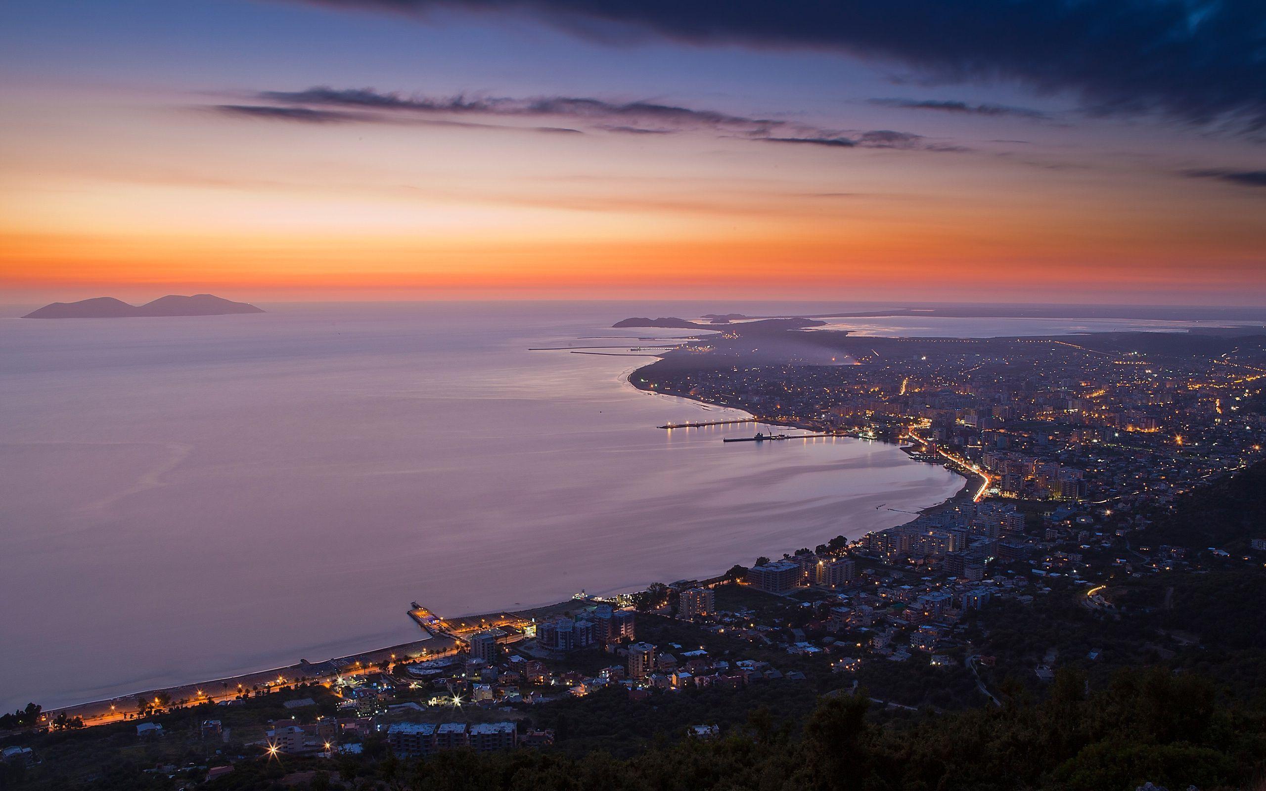 Vlora City in Albania Wallpapers and Stock Photo