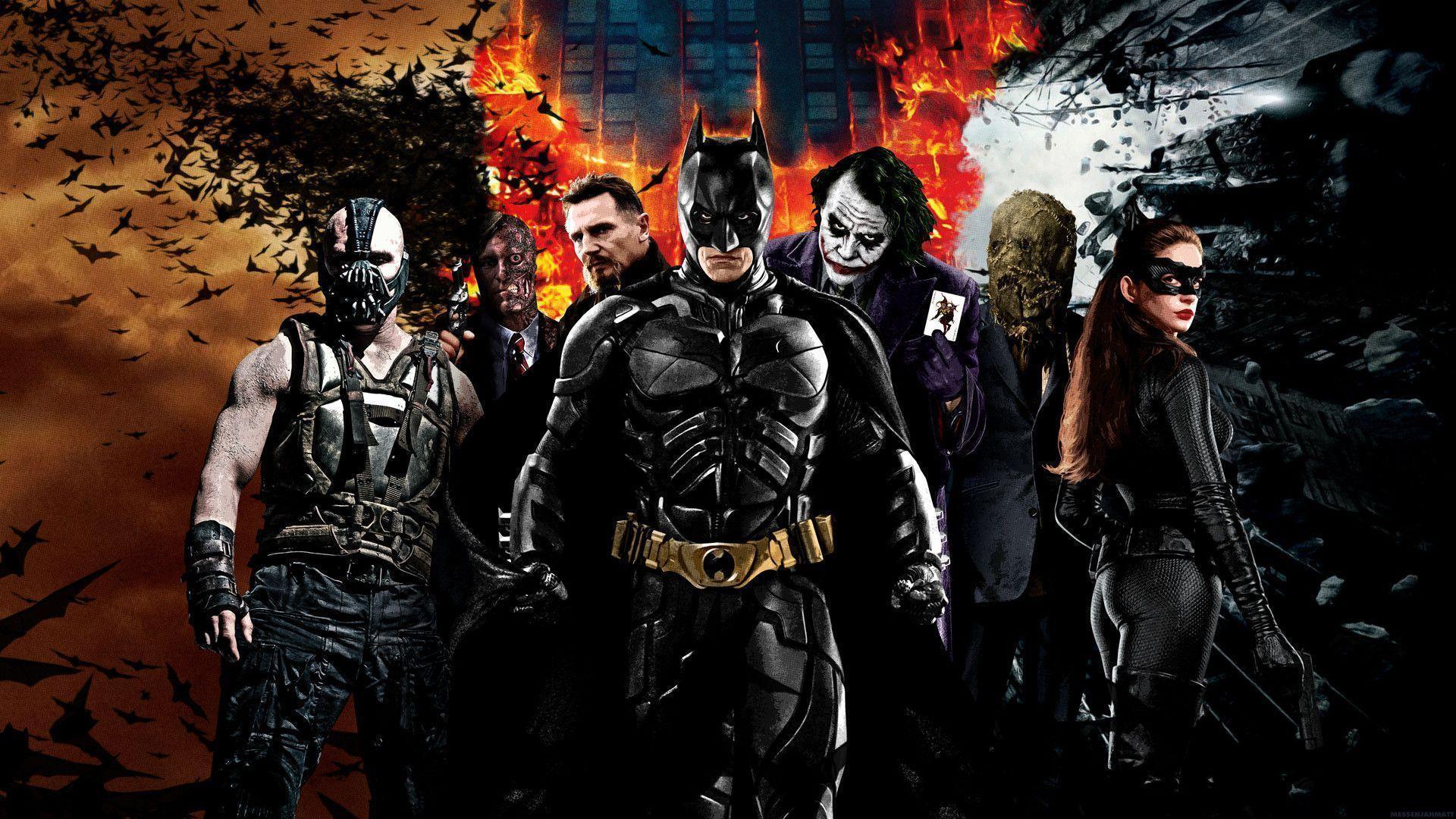 Batman the dark knight trilogy wallpapers