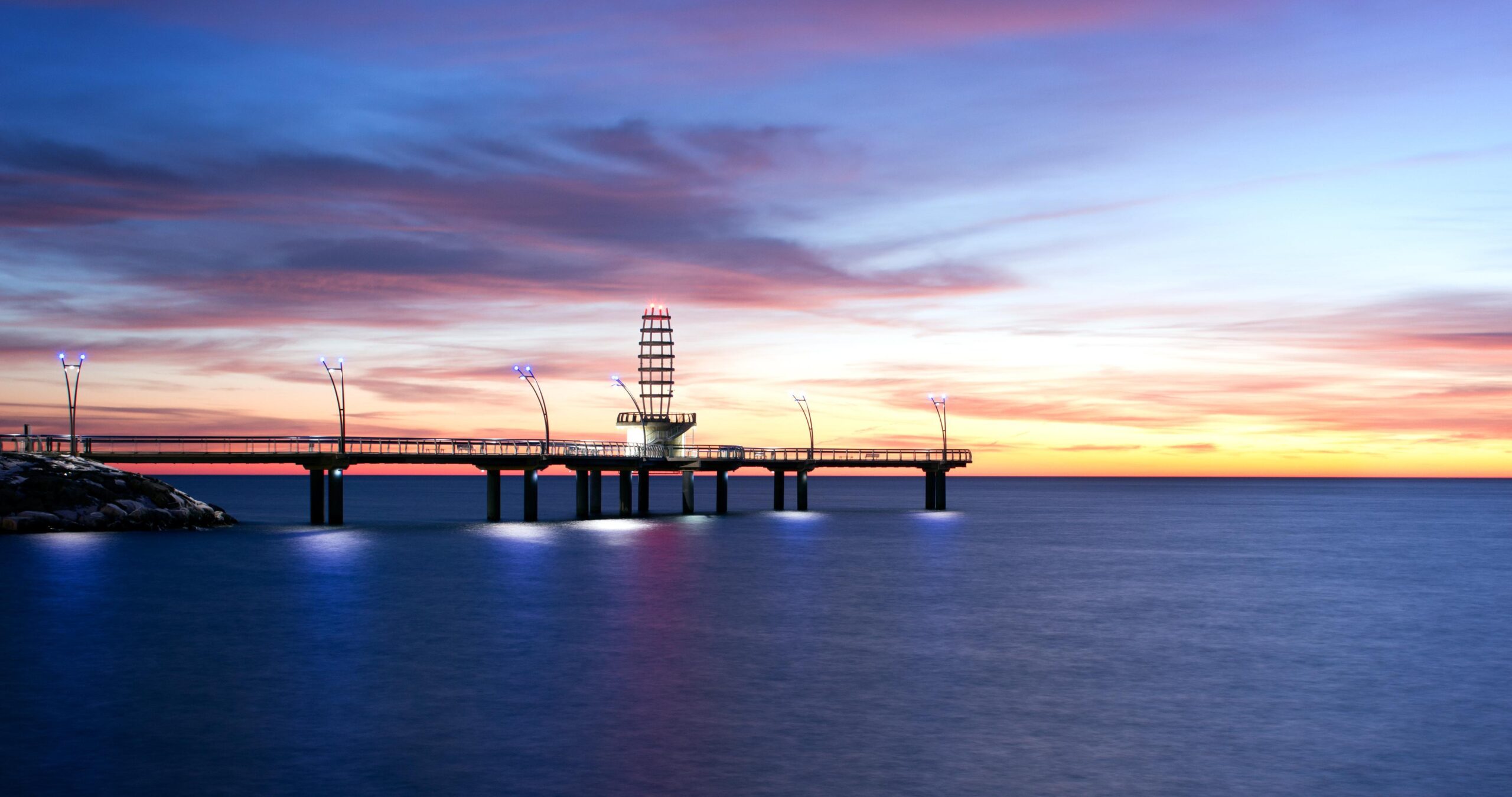 Pier And The Sea Wallpapers