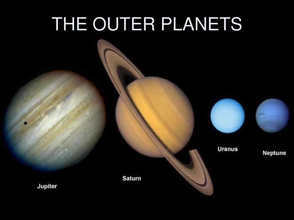 THE OUTER PLANETS.