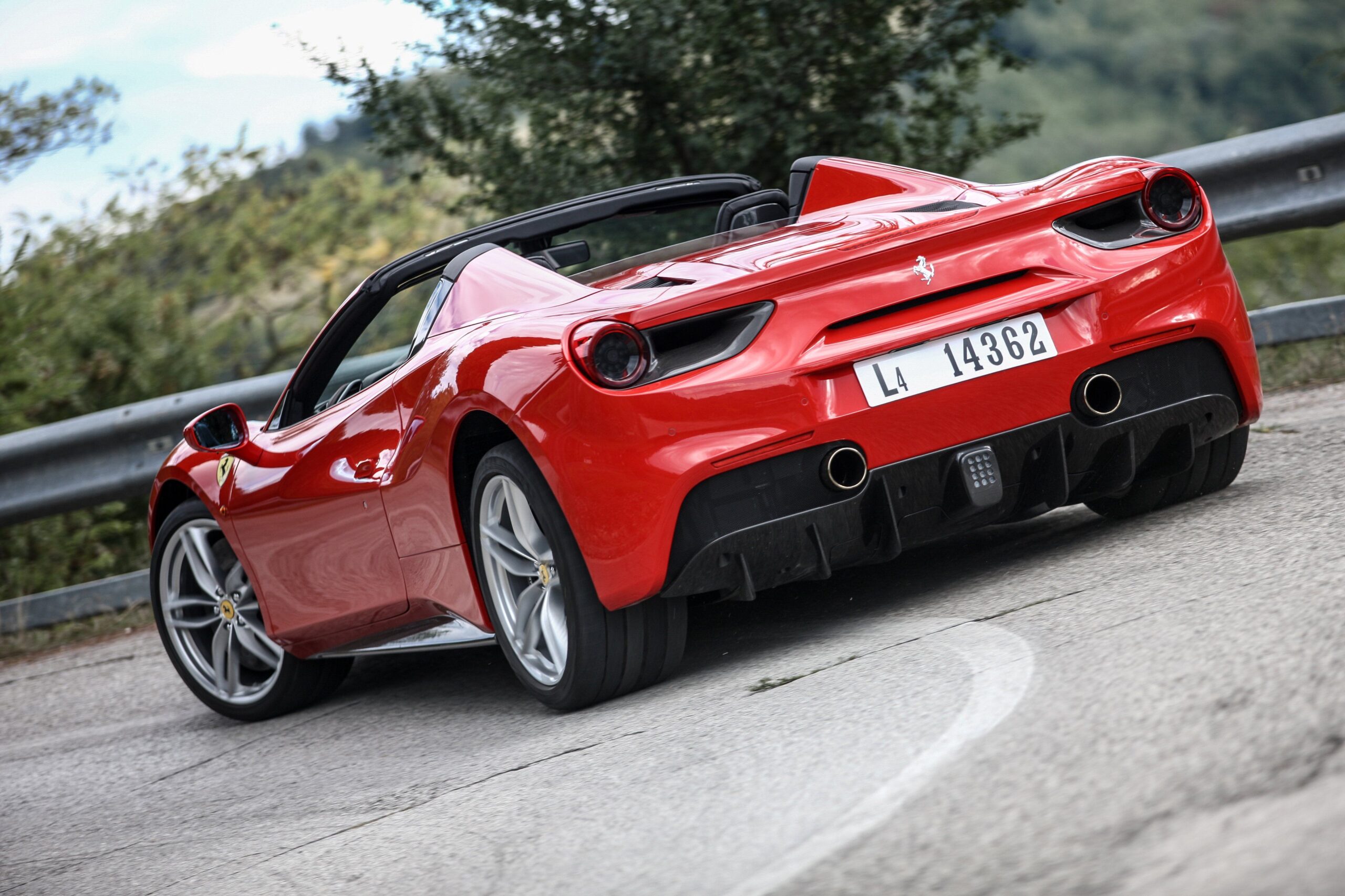 2015 Ferrari 488 Spider supercar wallpapers