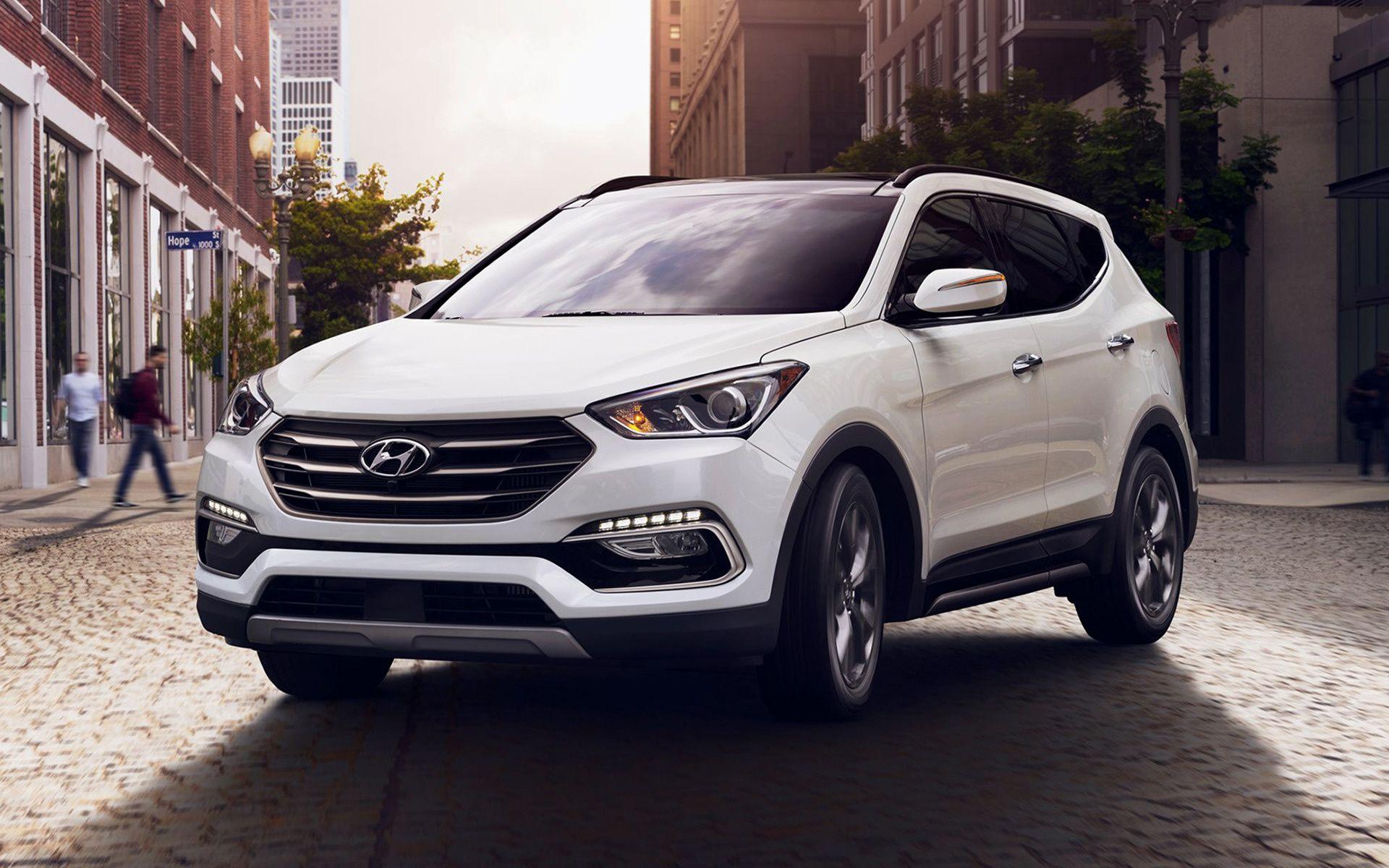 Hyundai Santa Fe Sport 2017 HD Wallpapers