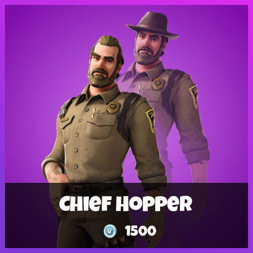 Chief Hopper Fortnite wallpapers