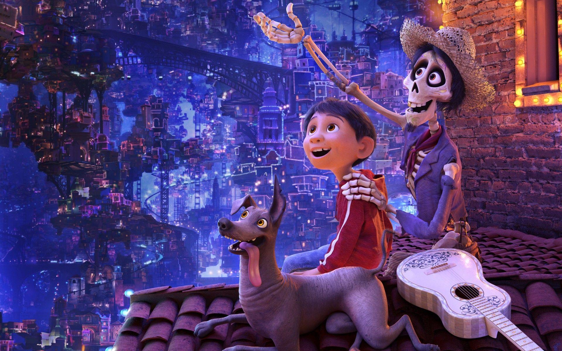 Wallpapers Coco, Miguel, Dante, Hector, Pixar, Animation, 2017, HD