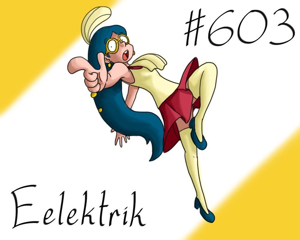 Pokemon Gijinka Project 603 Eelektrik by JinchuurikiHunter