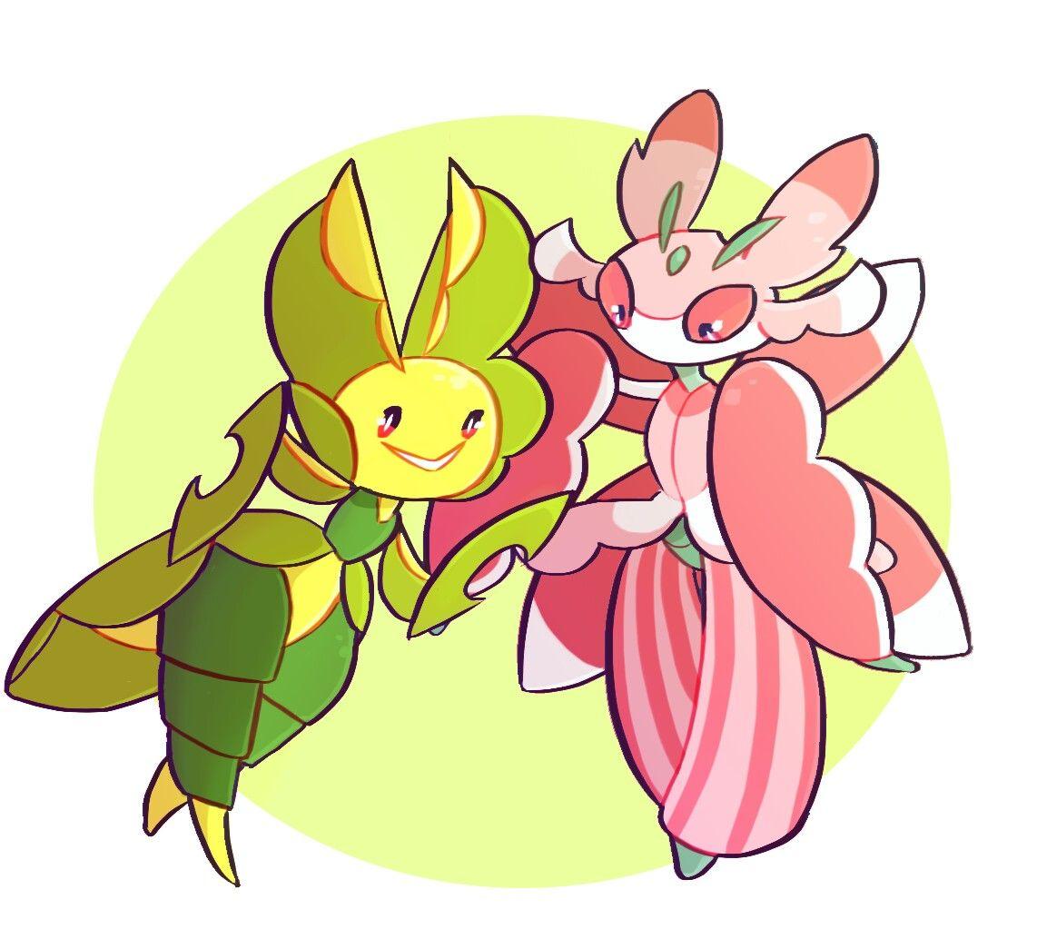 Leavanny and Lurantis