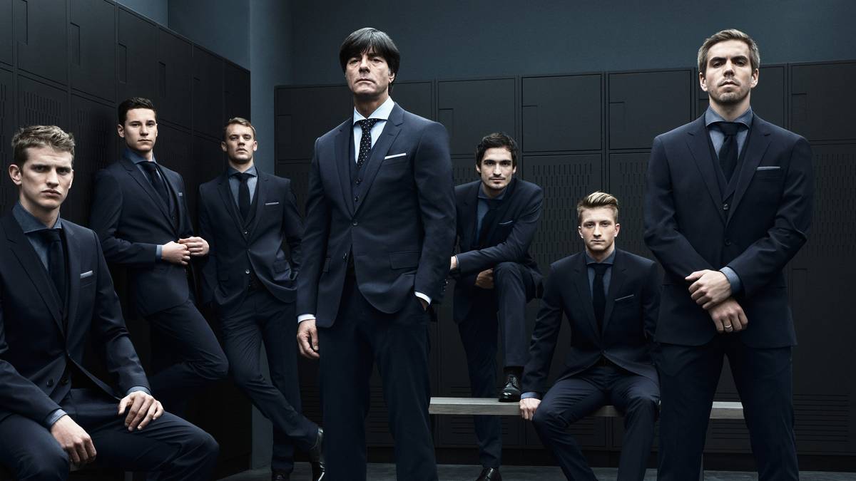 HUGO BOSS Outfits the German Football Team for World Cup 2014