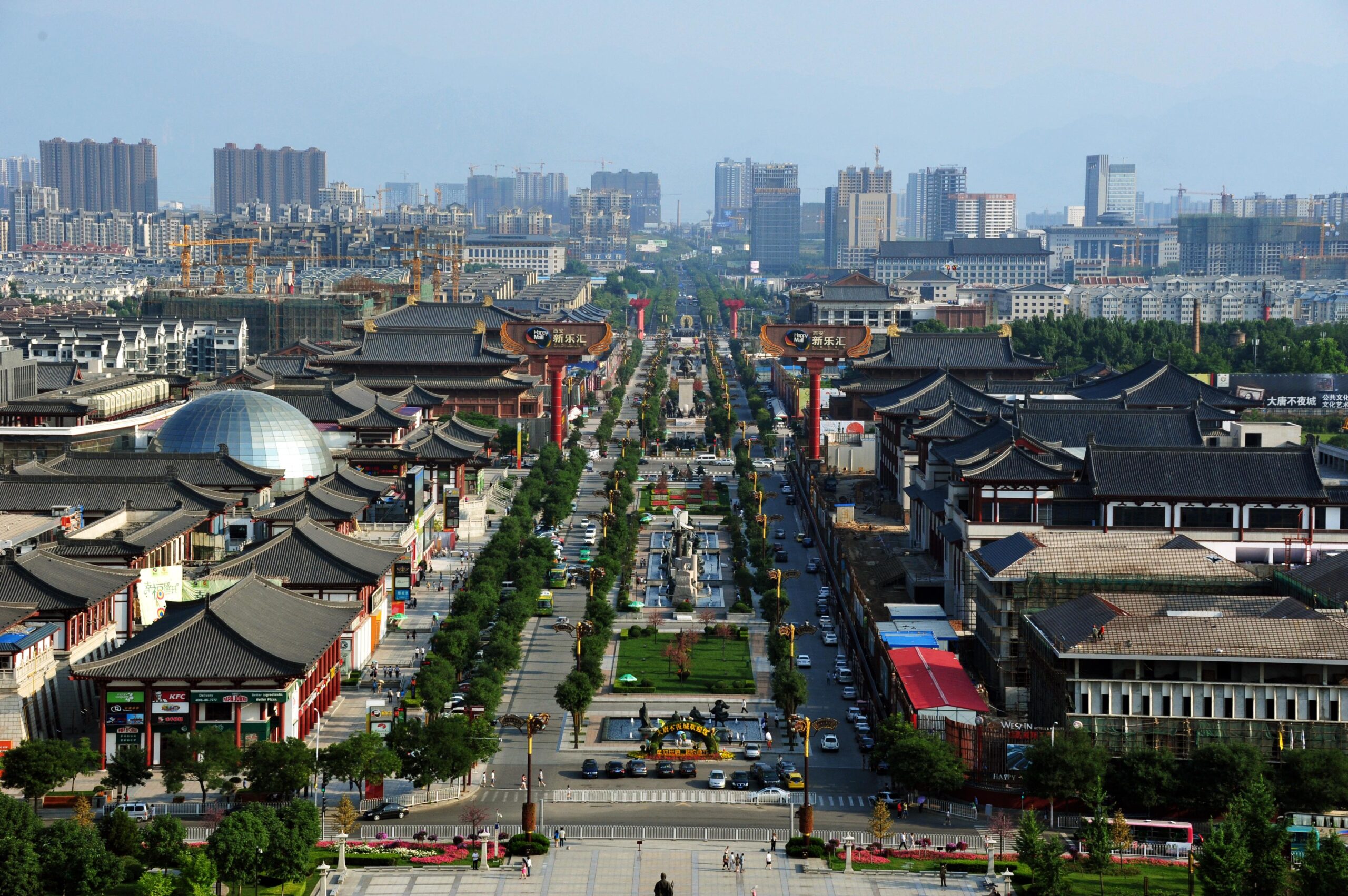 Xi’an Panoramic View 4k Ultra HD Wallpapers