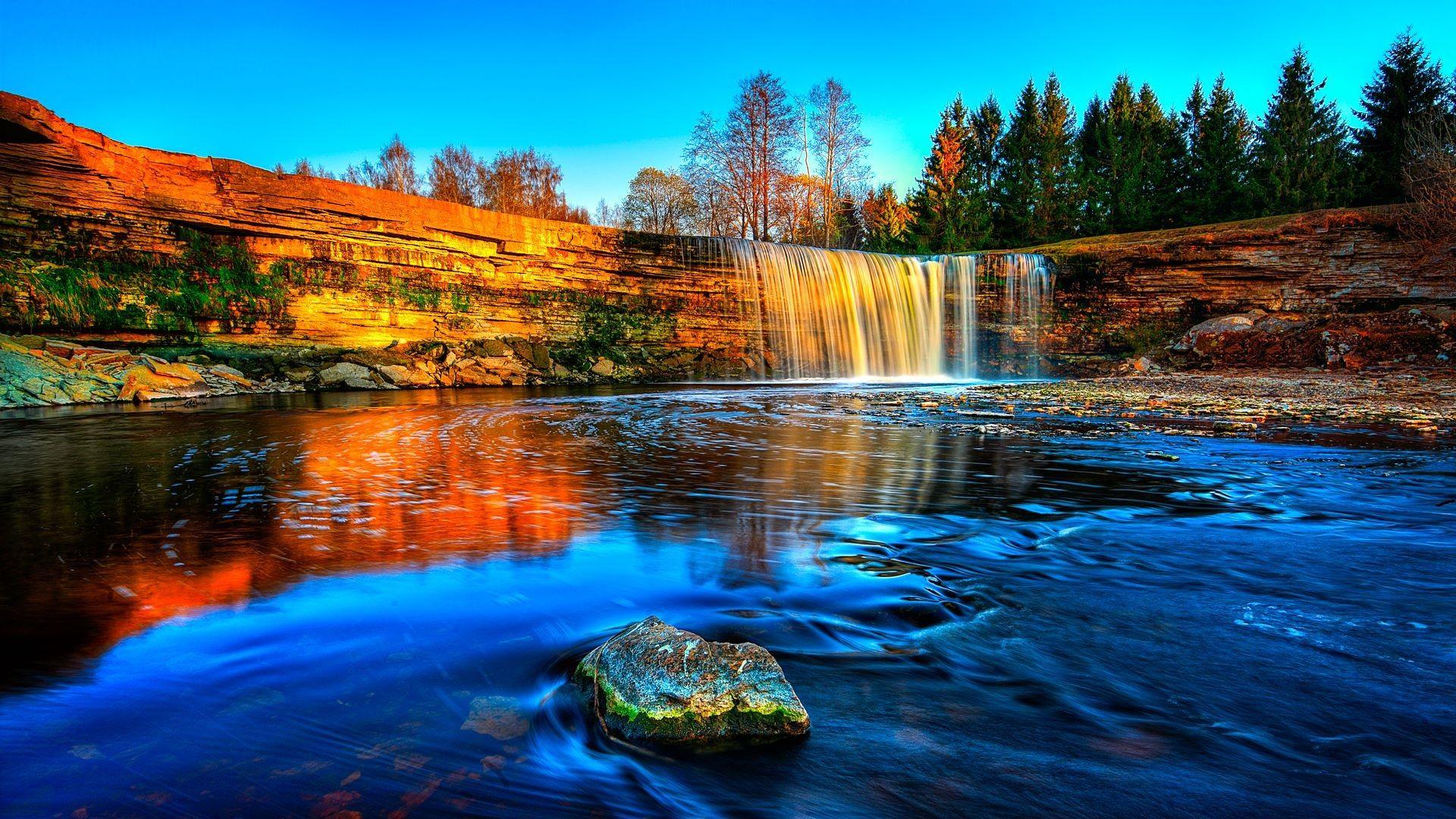 Waterfall in Estonia [] : wallpapers