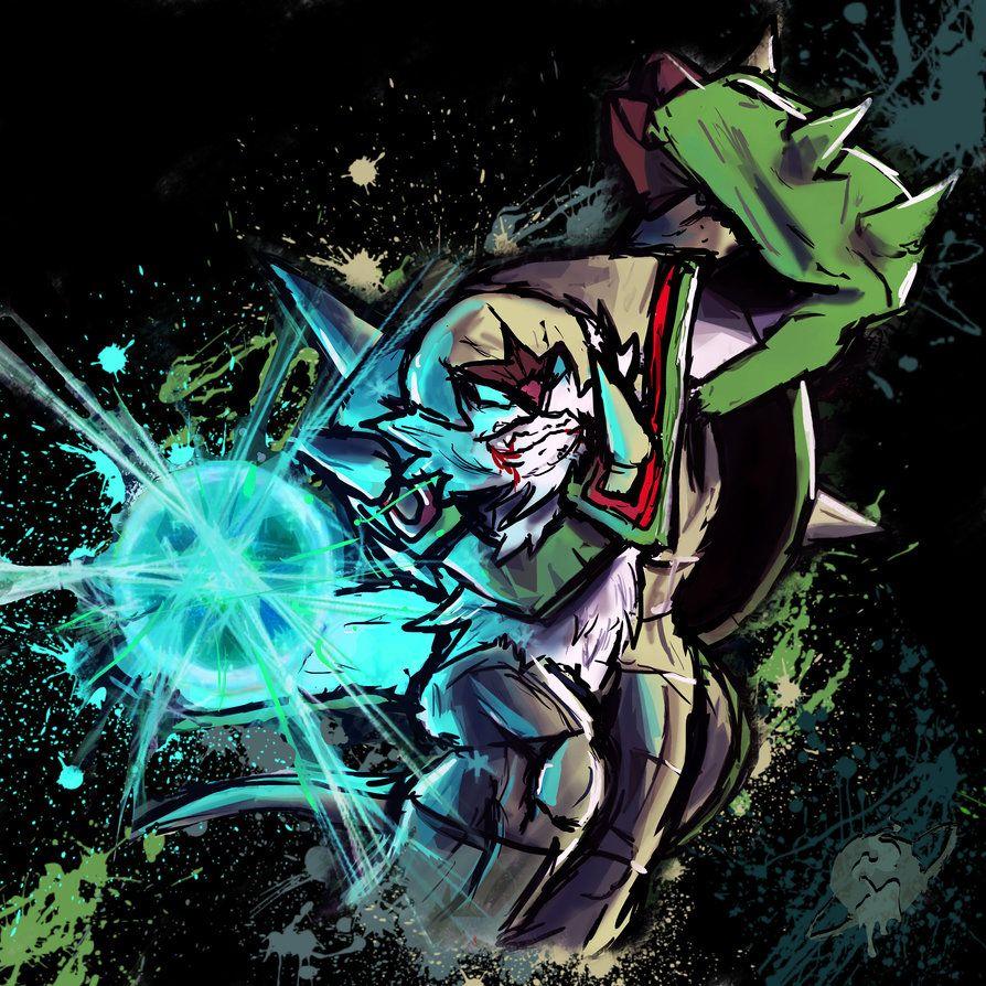 Chesnaught Energy Ball Blitz by RushLightInvader