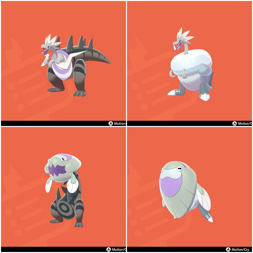 Shiny fossils : SwShLeaks