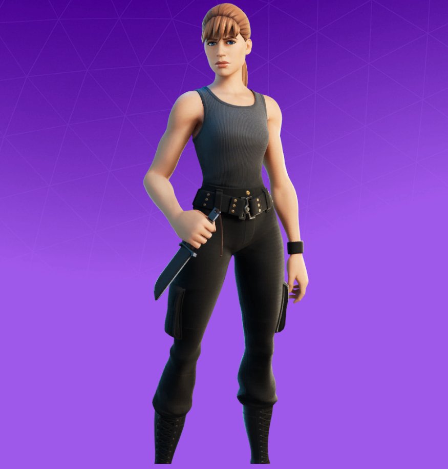 Sarah Connor Fortnite wallpapers