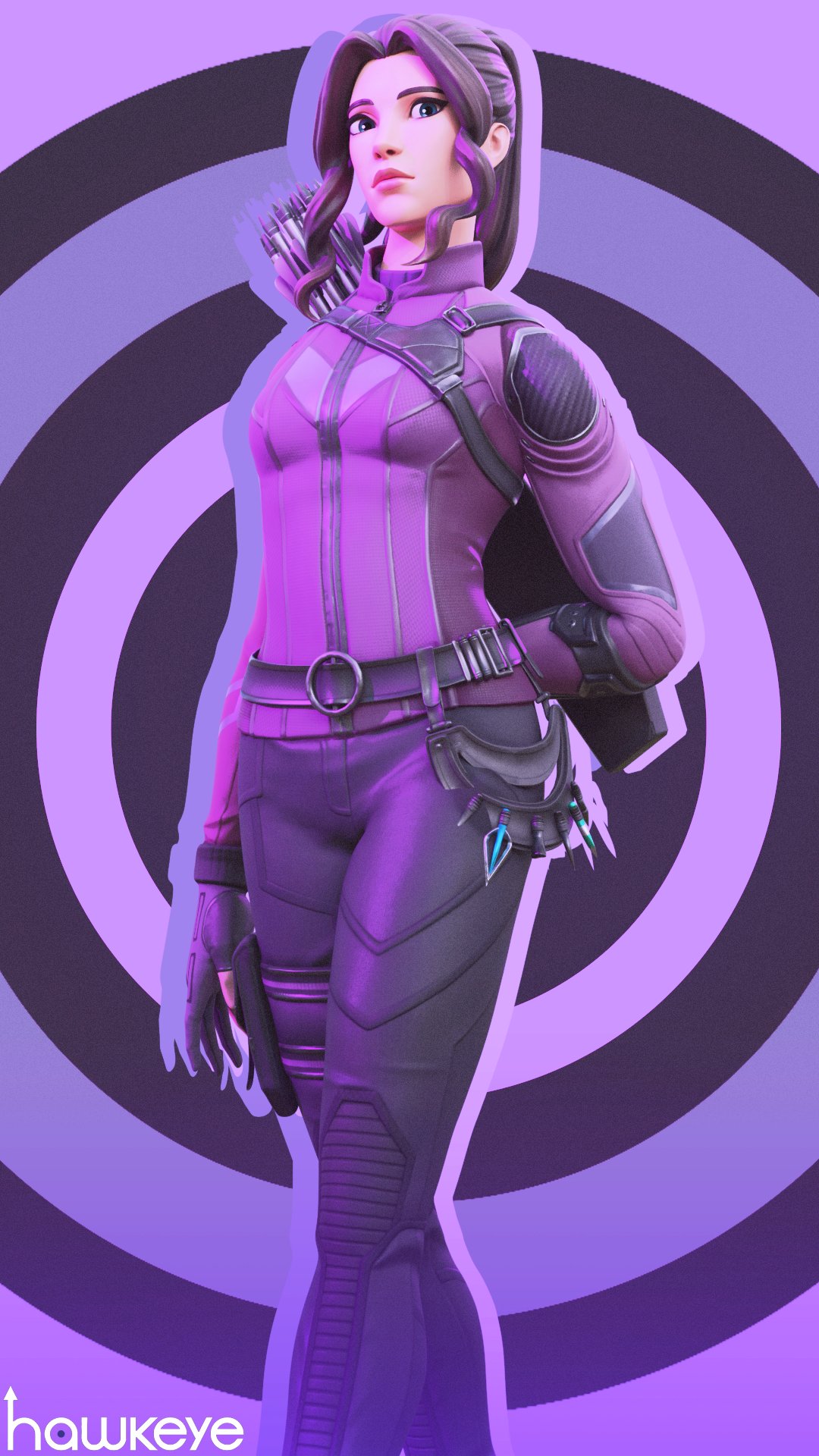 Kate Bishop Fortnite wallpapers