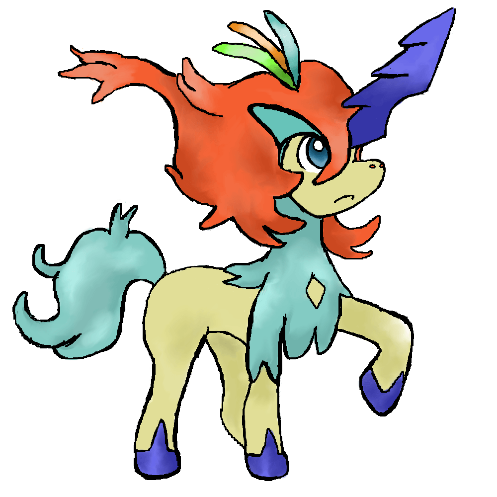 Image of Legendary Pokemon Keldeo