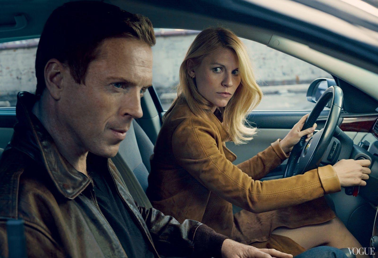 Claire Danes and Damian Lewis of Homeland. Photo by Annie