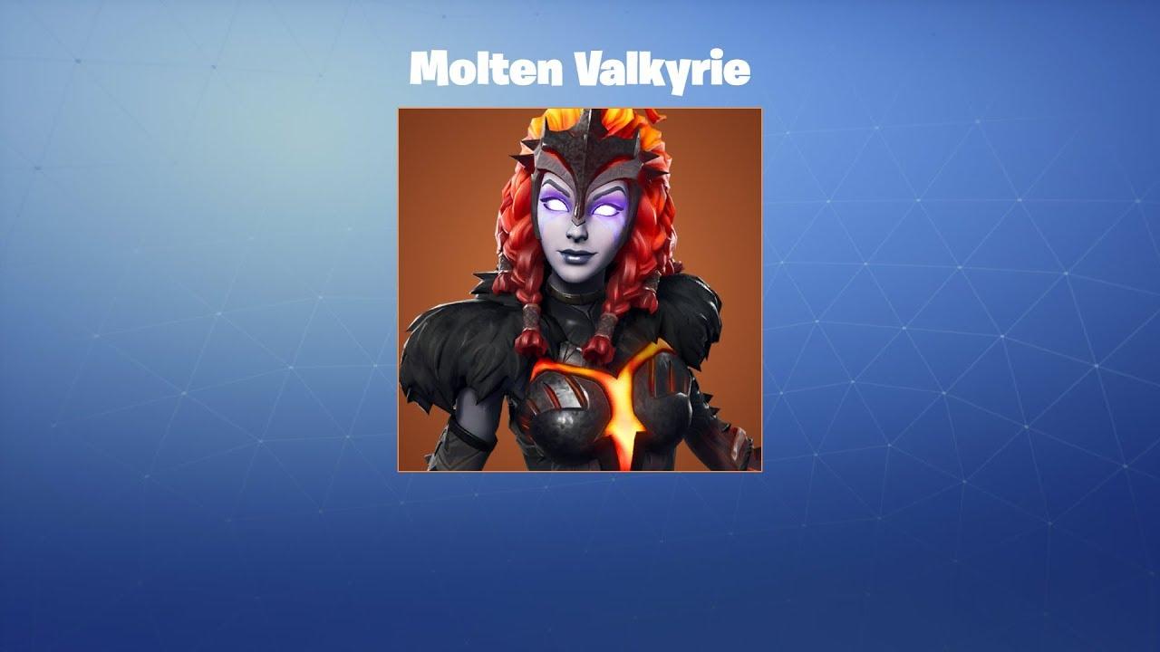 Molten Valkyrie Fortnite wallpapers