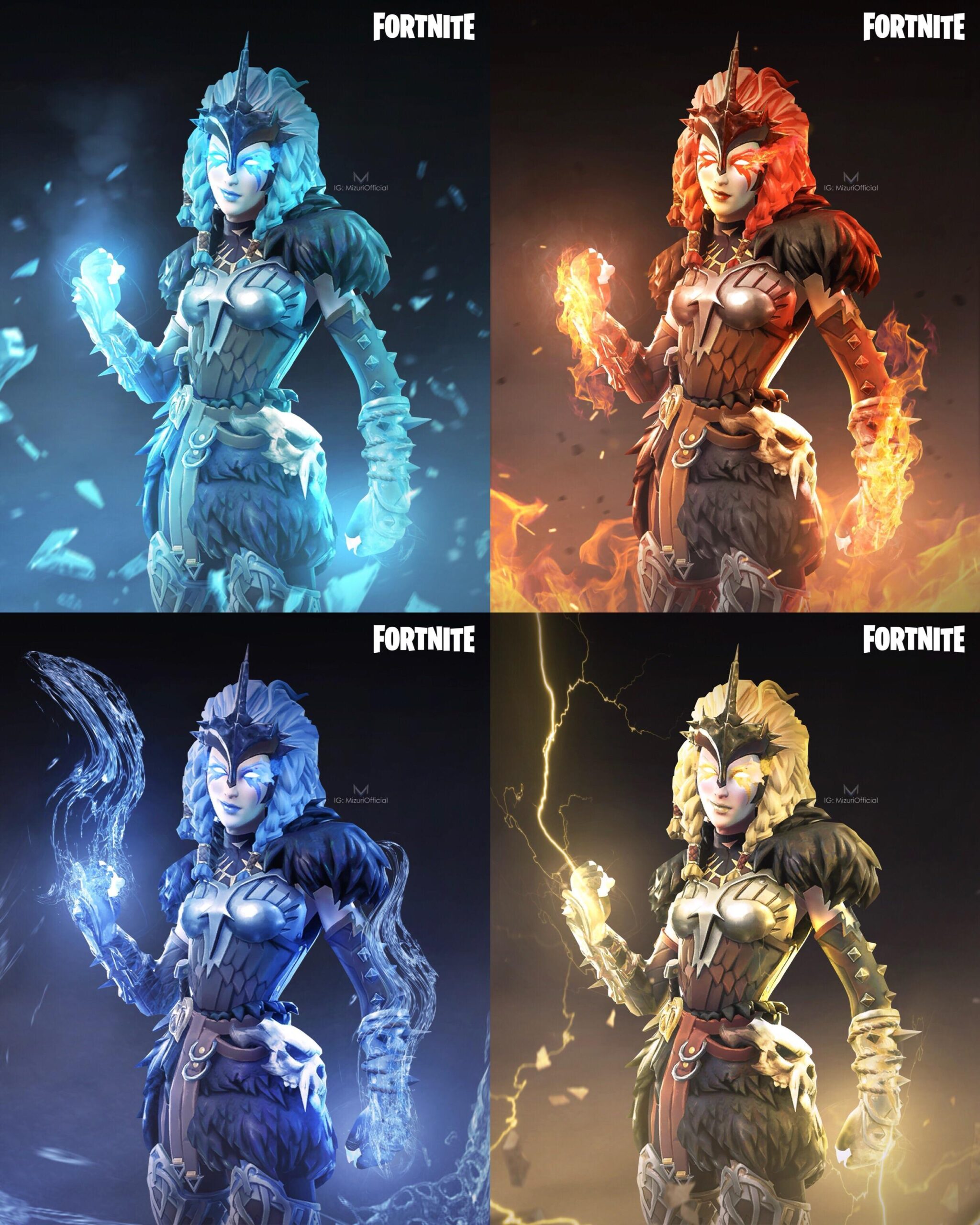 FORTNITE Elemental Valkyrie Concepts, Thoughts on the concept