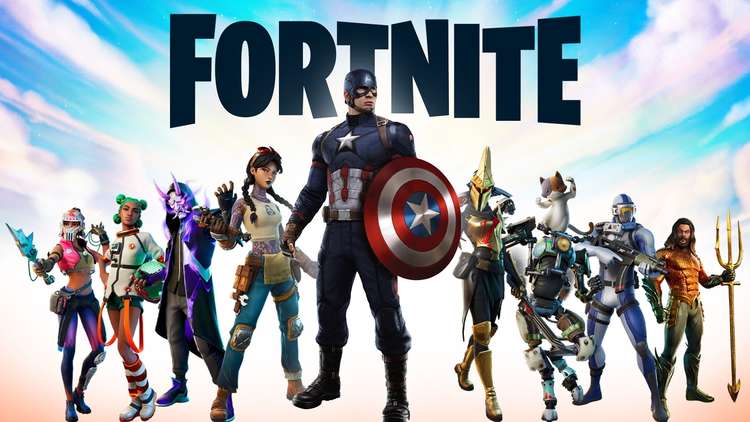 Captain America Fortnite wallpapers