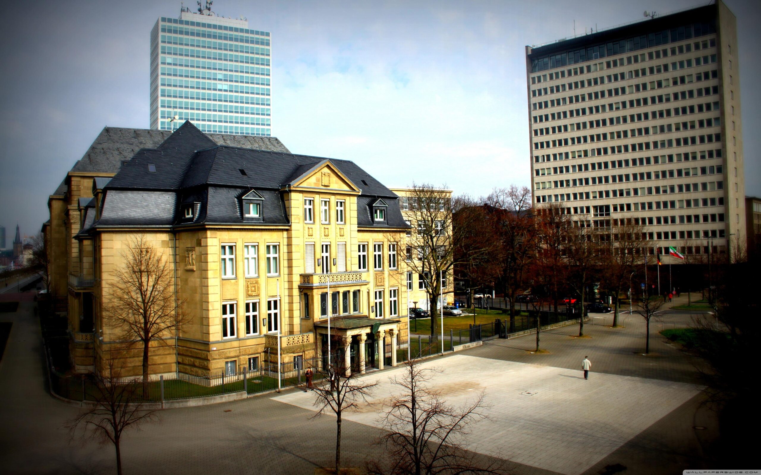 Dusseldorf Buildings ❤ 4K HD Desktop Wallpapers for 4K Ultra HD TV