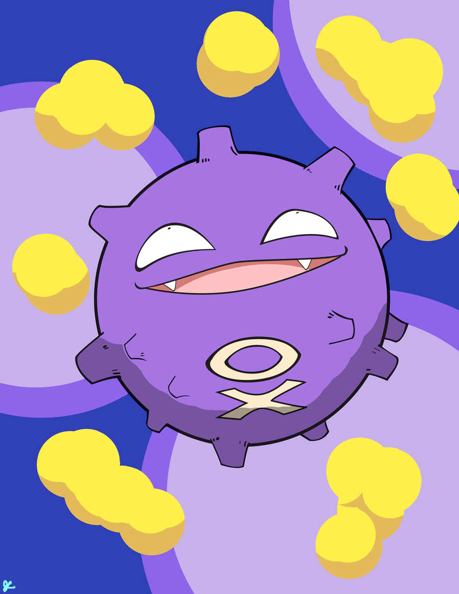 Koffing by JacksonCobalt