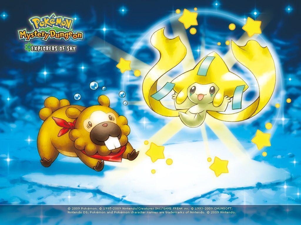 Cutest Pokemon image Bidoof and Jirachi HD wallpapers and backgrounds