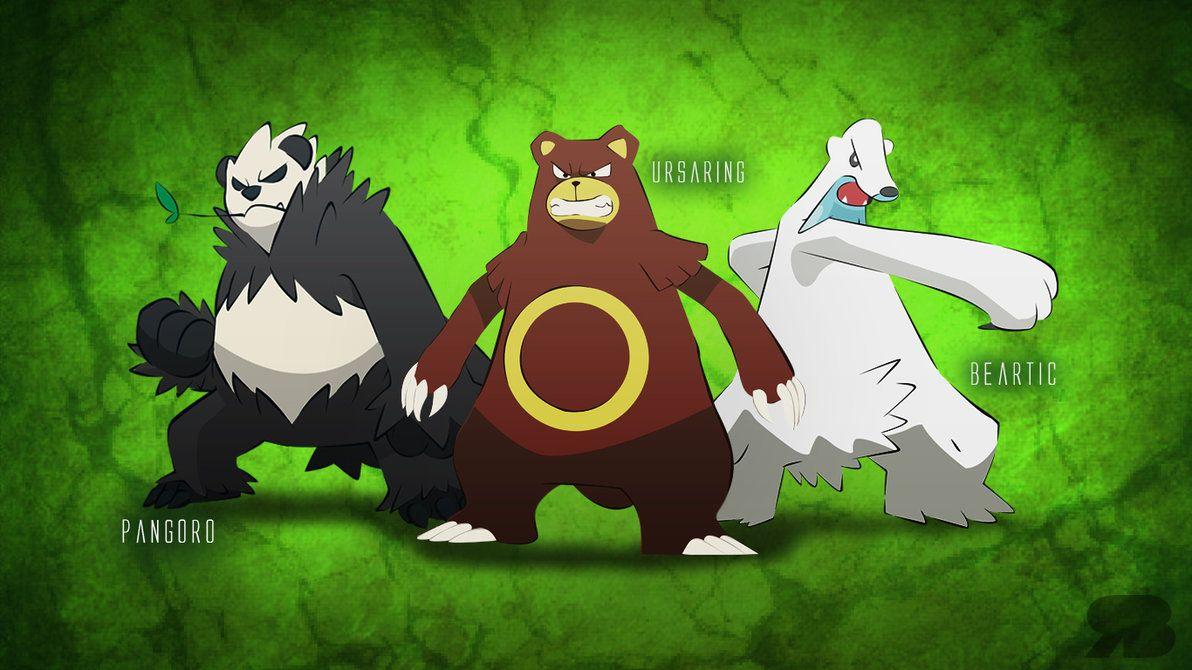 Image of Pangoro Ursaring Beartic