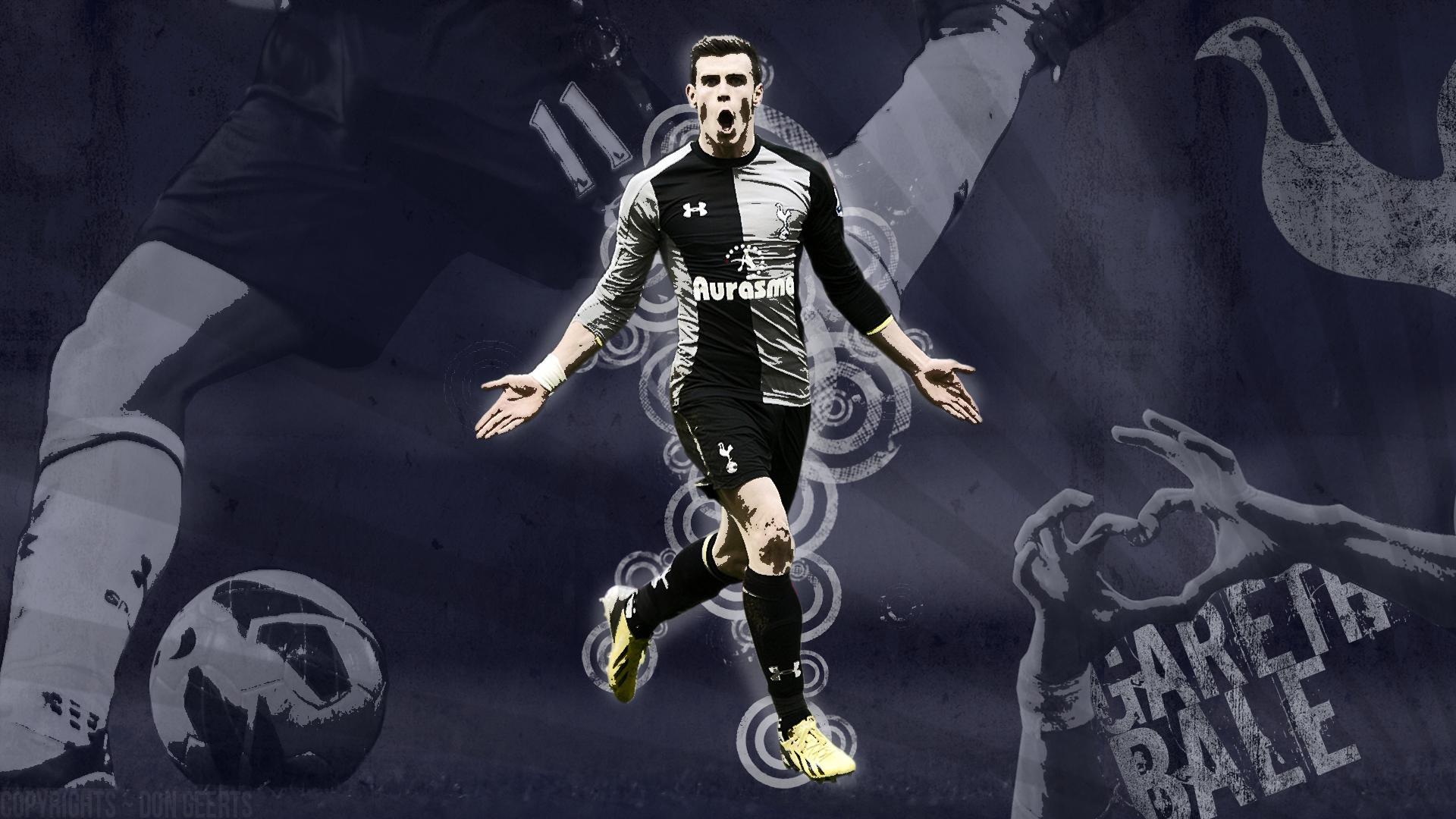 blue gareth bale real madrid 2014 wallpapers