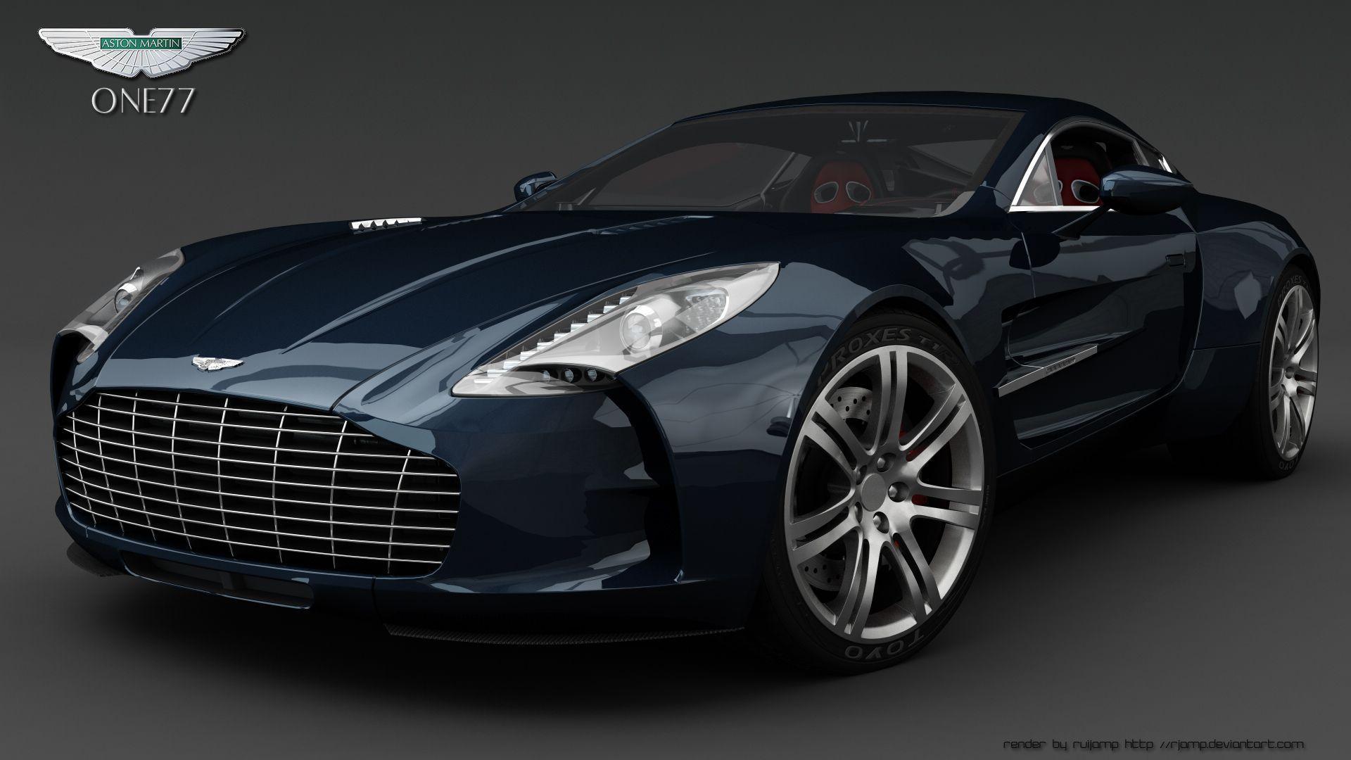 S Aston Martin One77 Black