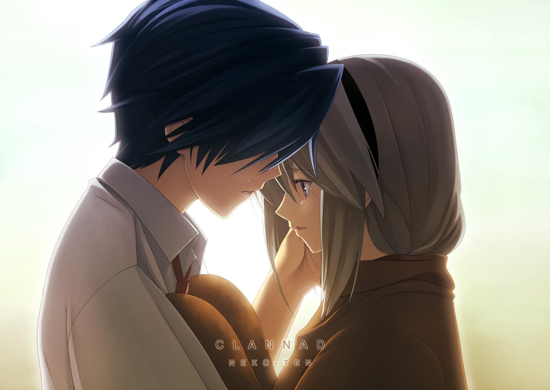 10m clannad okazaki tomoya sakagami tomoyo tears