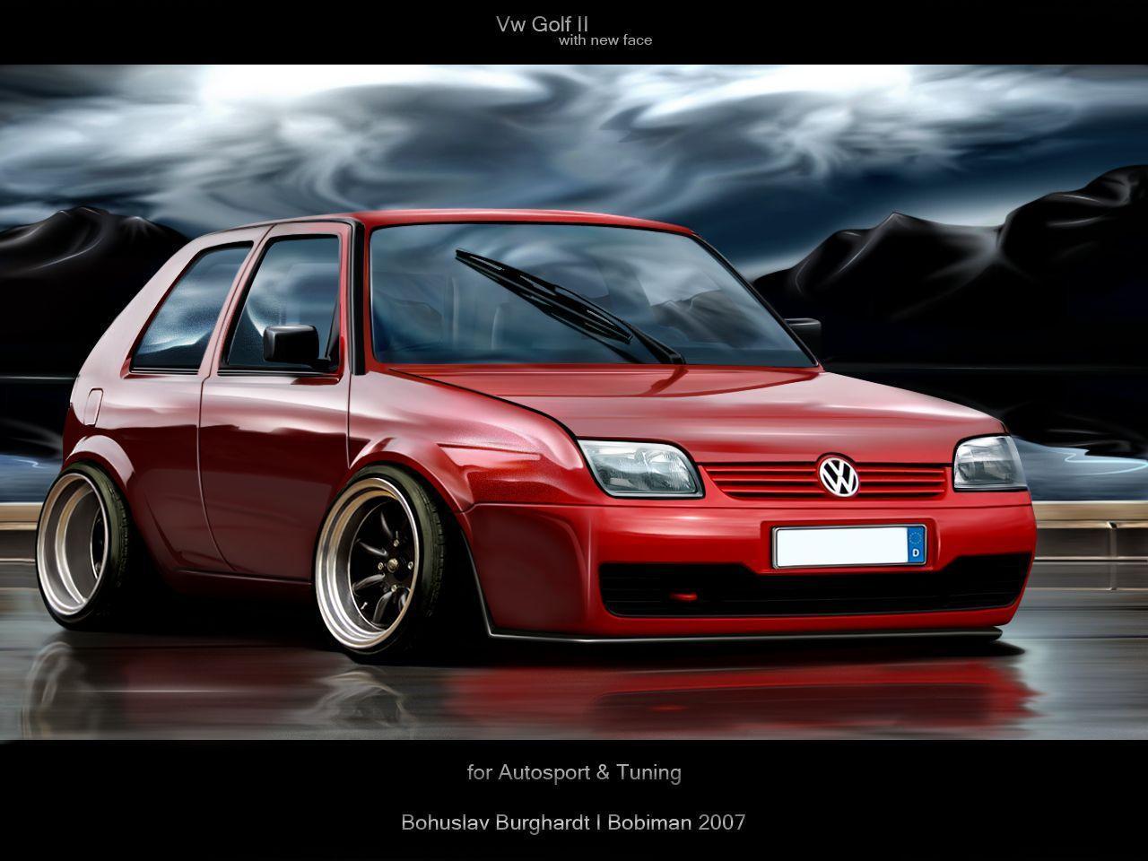 Vw Golf II by Bobiman