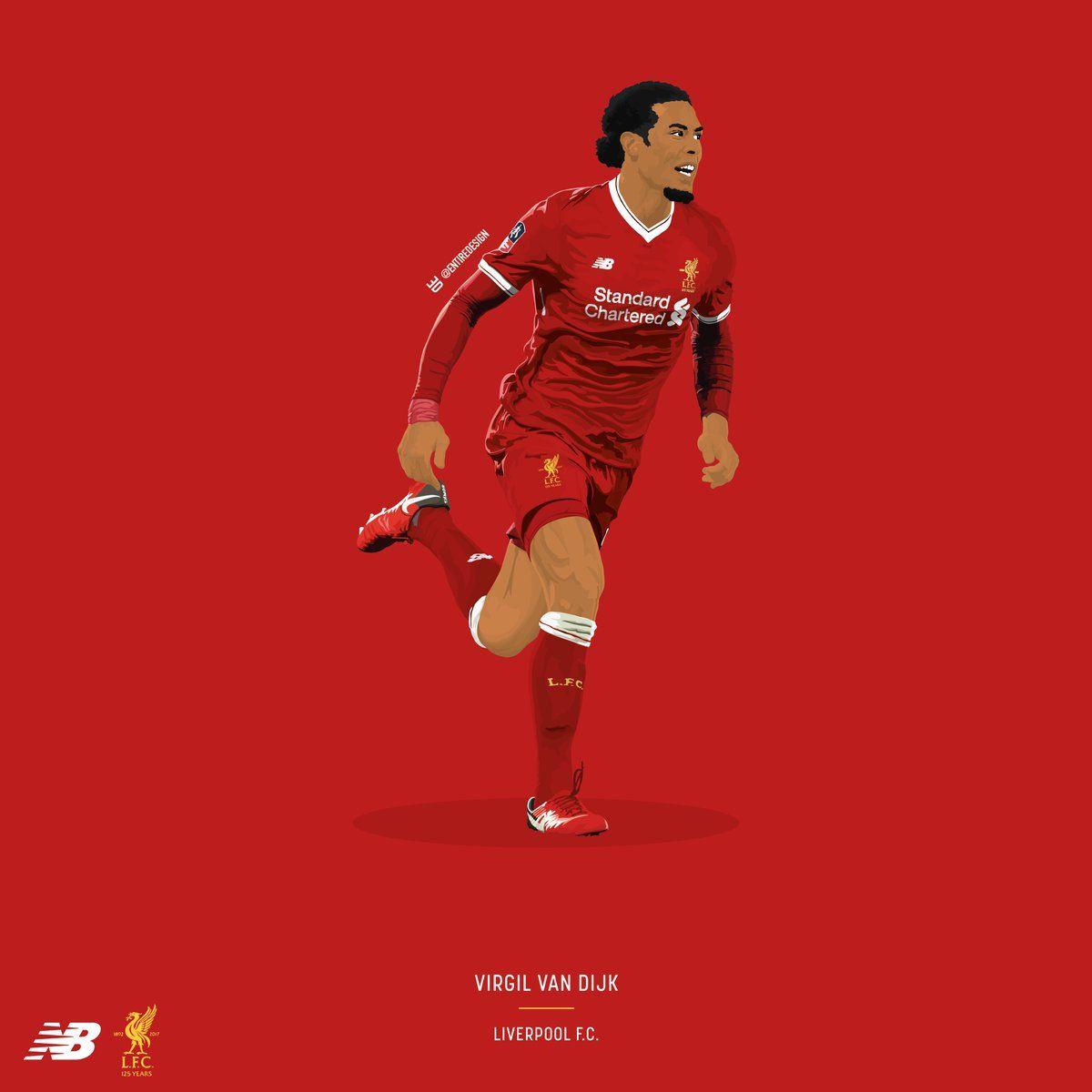 Jimmy on Twitter: Virgil van Dijk x Liverpool F.C. @VirgilvDijk x