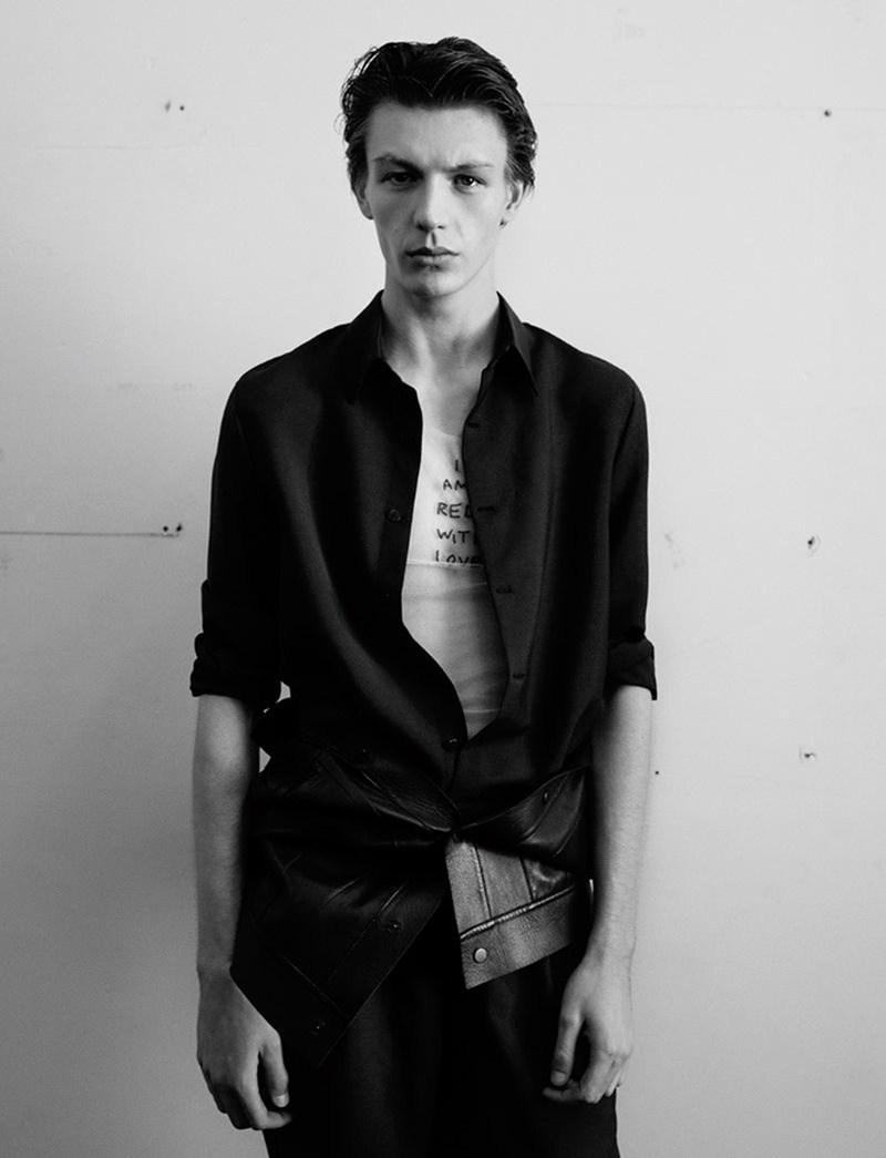 L’OFFICIEL HOMMES: Finnlay Davis by Joachim Mueller Ruchholtz