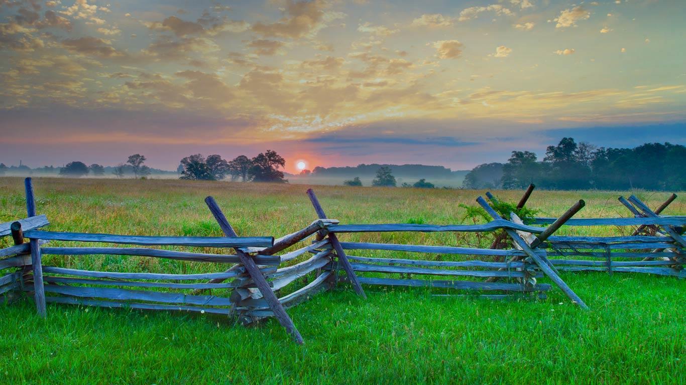 Gettysburg National Military Park, Gettysburg, Pennsylvania