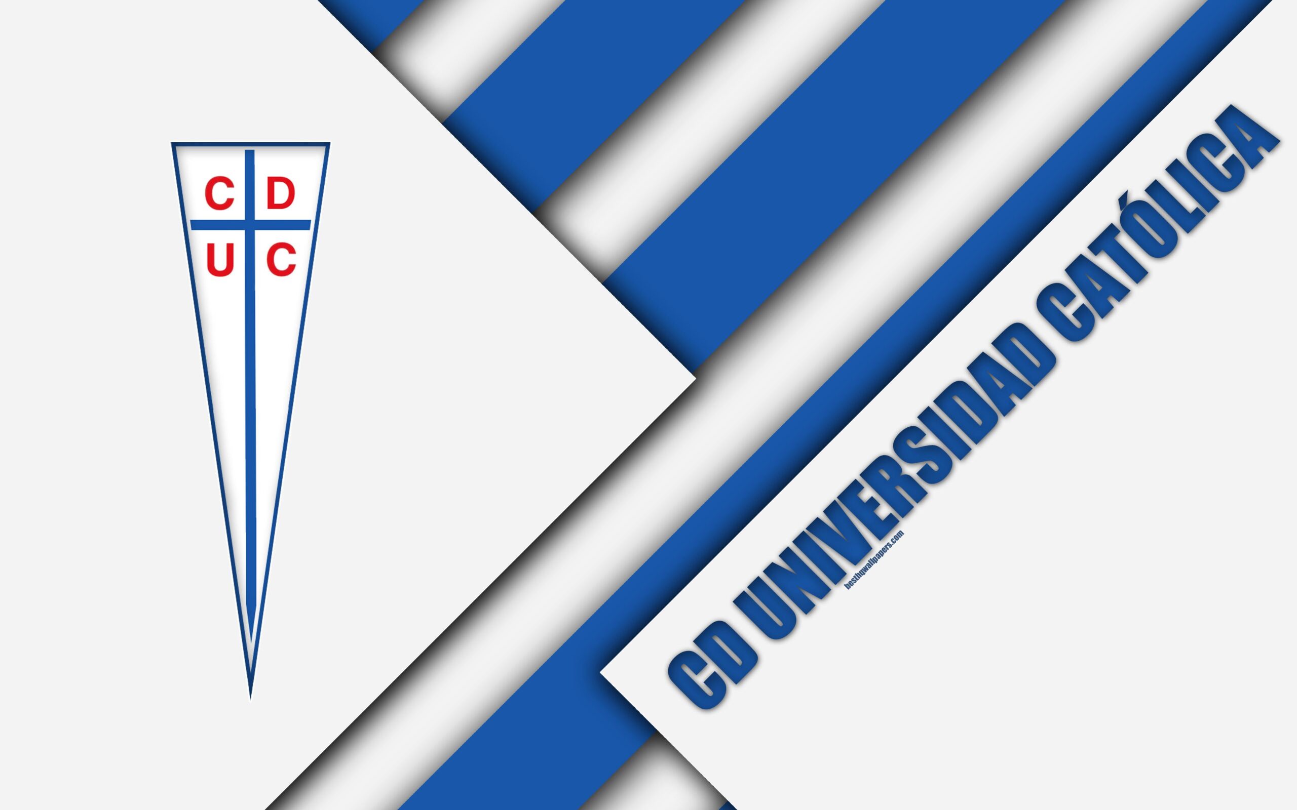 Download wallpapers Club Deportivo Universidad Catolica, 4k, Chilean