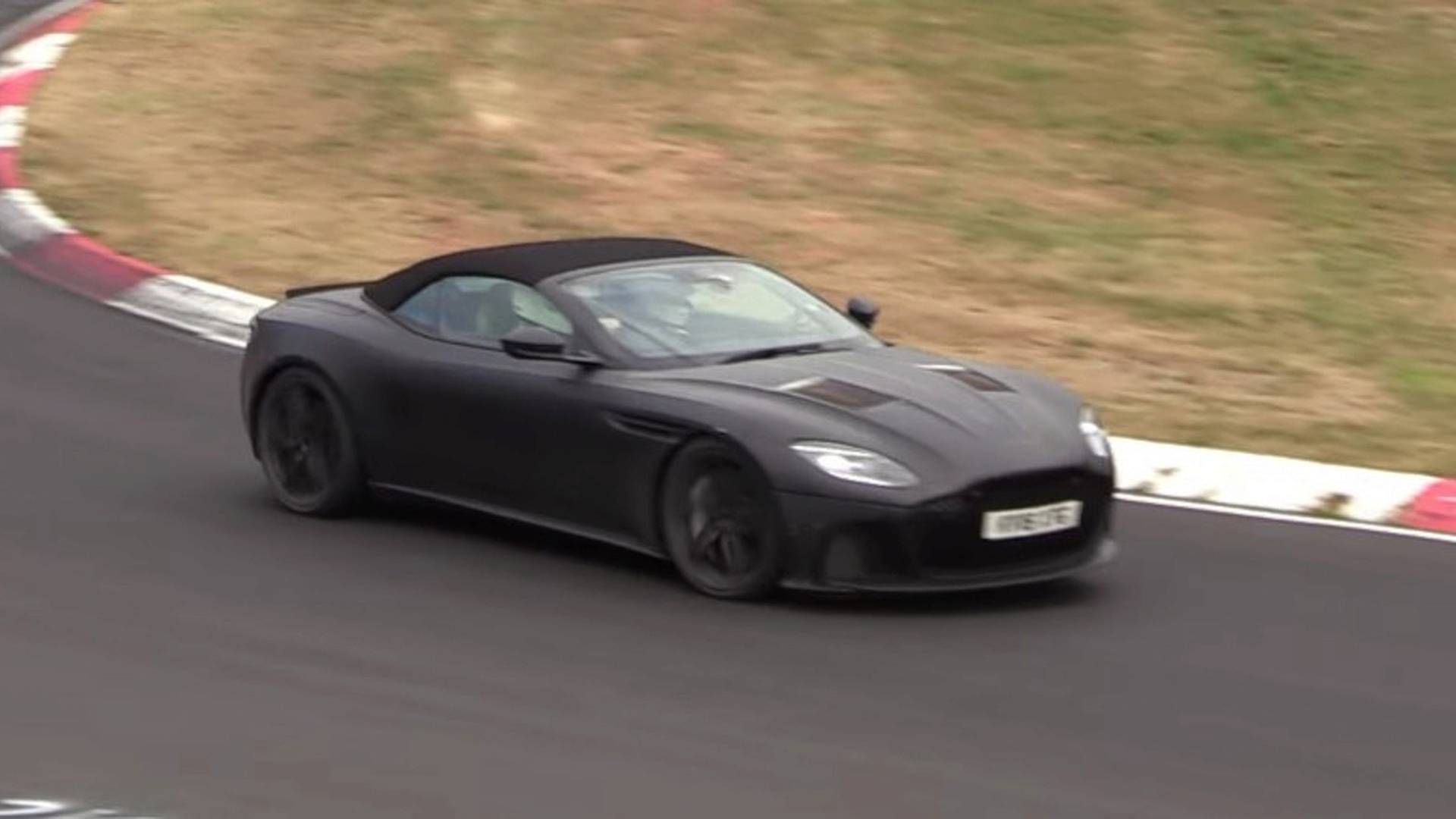 Aston Martin DBS Superleggera Volante Sounds Menacing In Spy Video